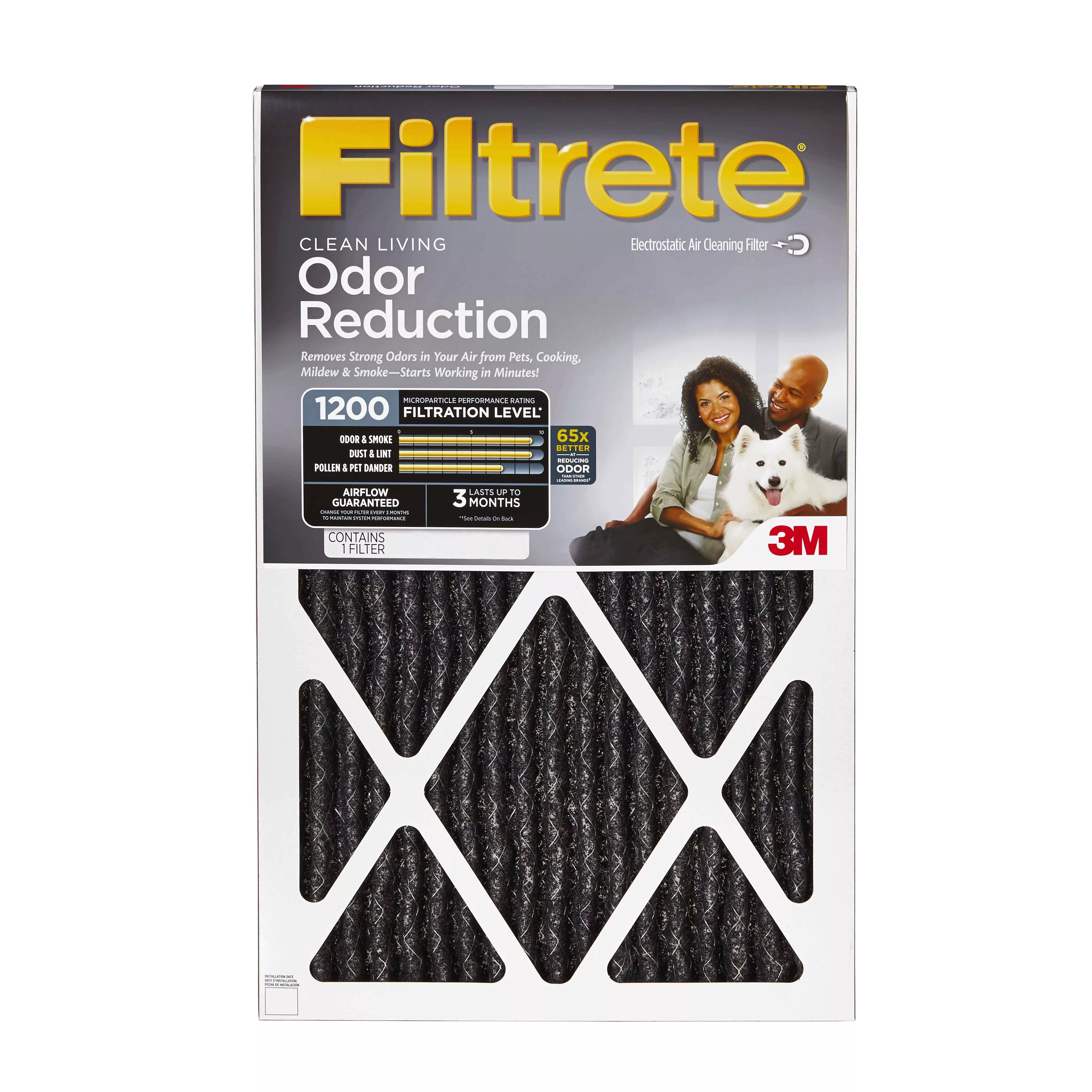 SKU 7010240964 | Filtrete™ Home Odor Reduction Filter HOME01-4
