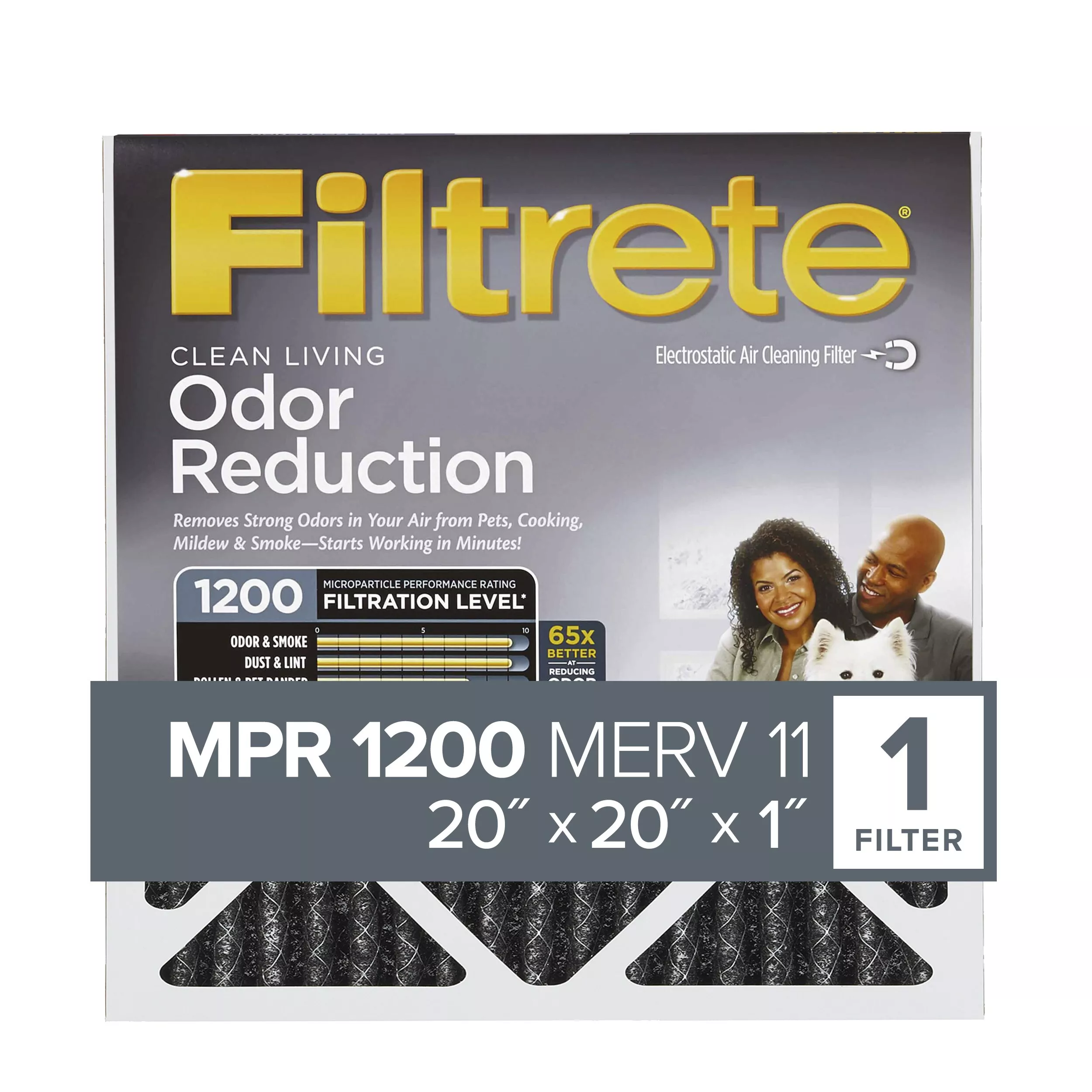 SKU 7010273563 | Filtrete™ Home Odor Reduction Filter HOME02-4