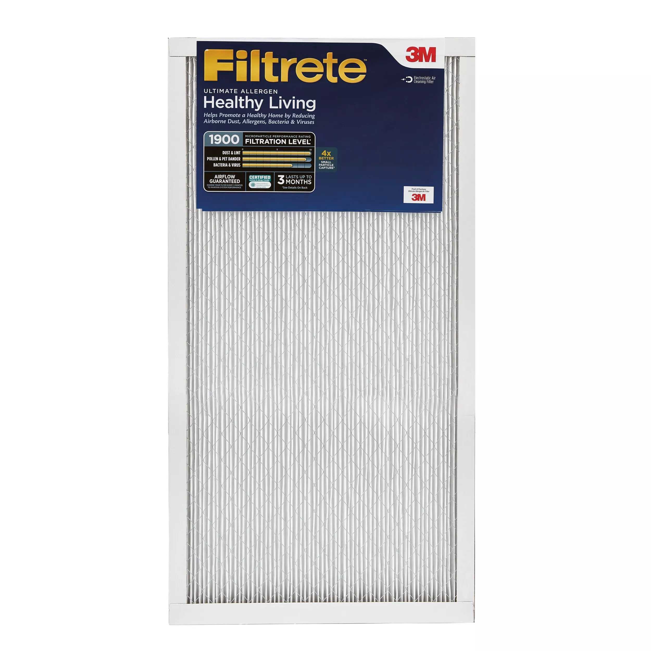 SKU 7100212154 | Filtrete™ Ultimate Allergen Reduction Filter UT22-2PK-1E
