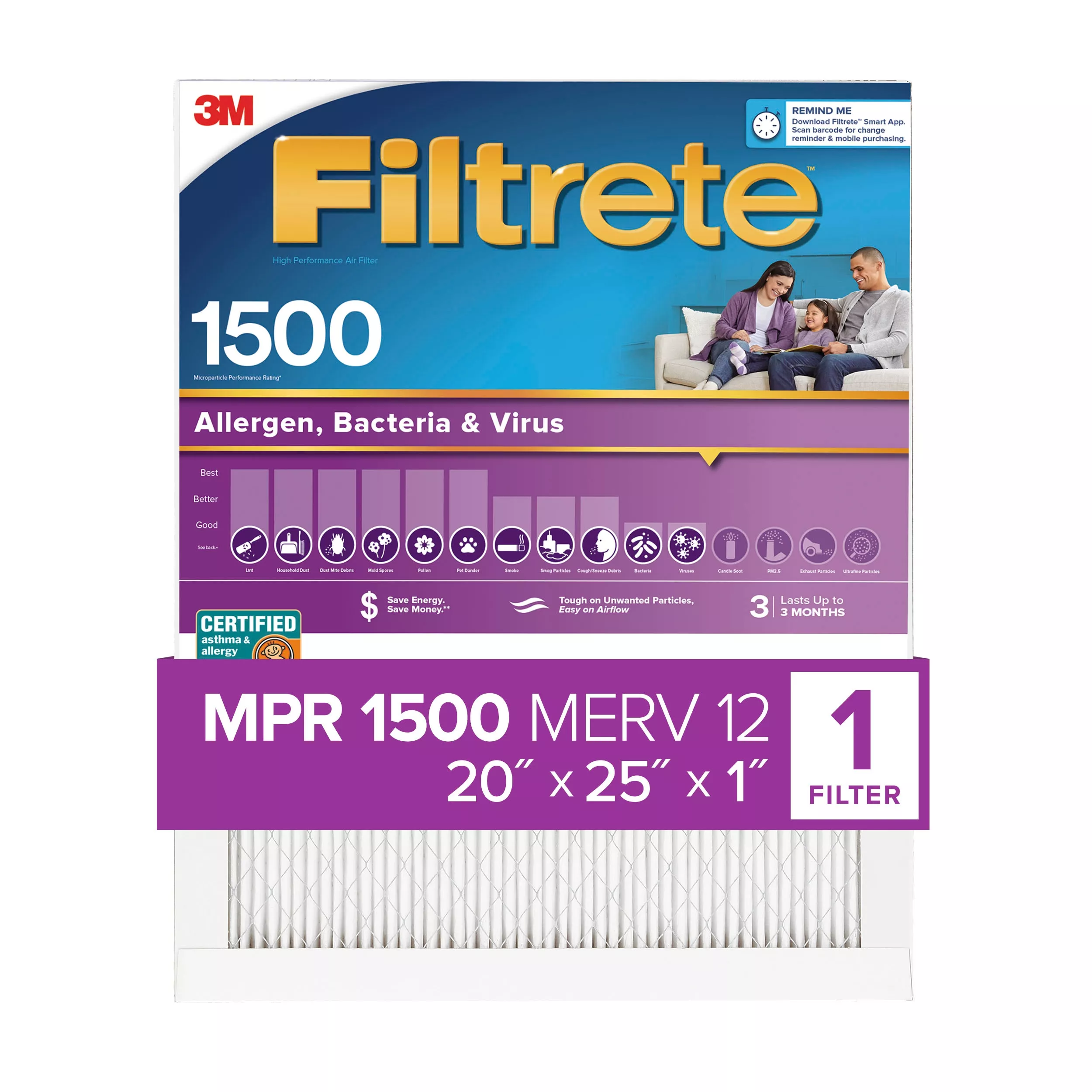 SKU 7100203129 | Filtrete™ Allergen