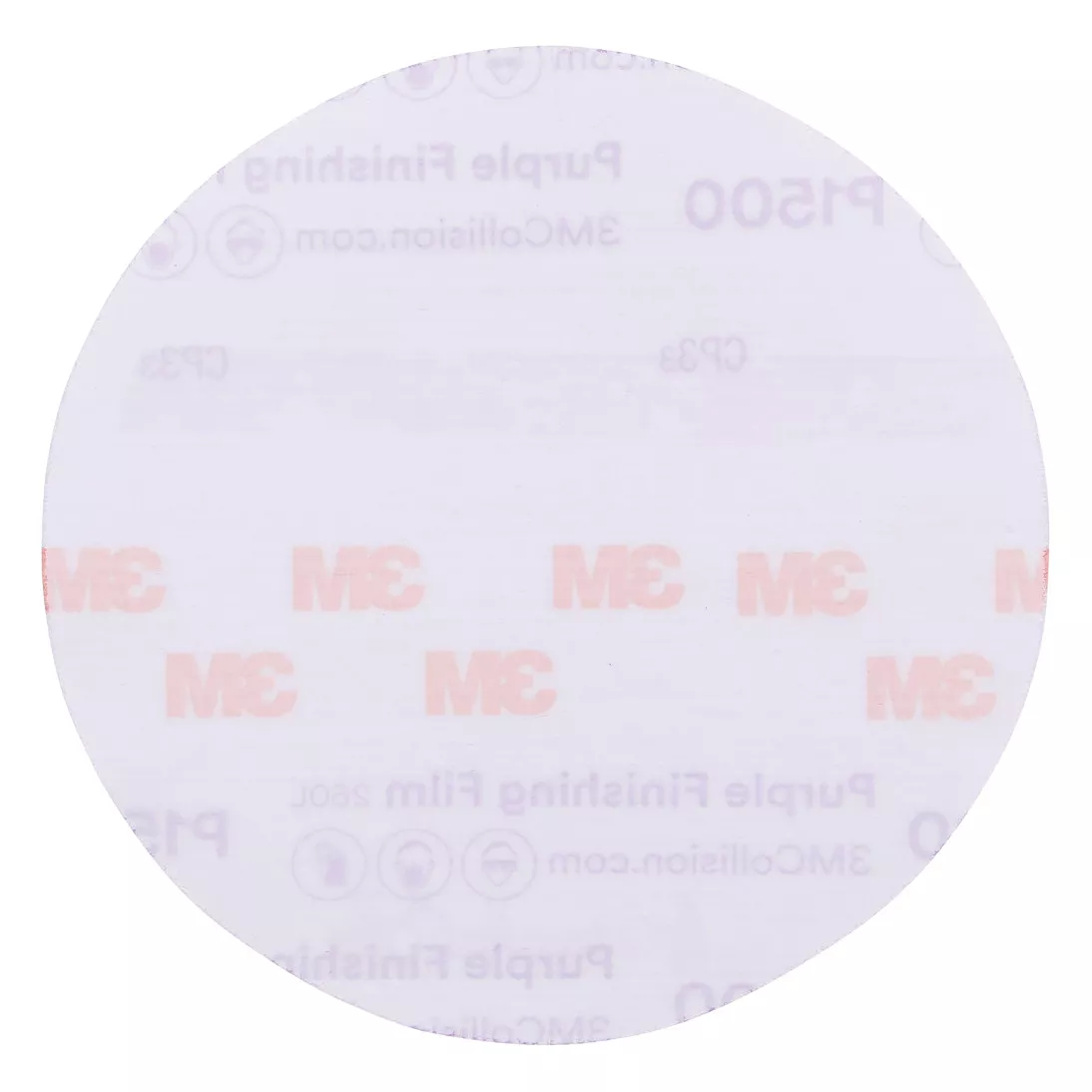 SKU 7100122795 | 3M™ Hookit™ Purple Finishing Film Abrasive Disc 260L