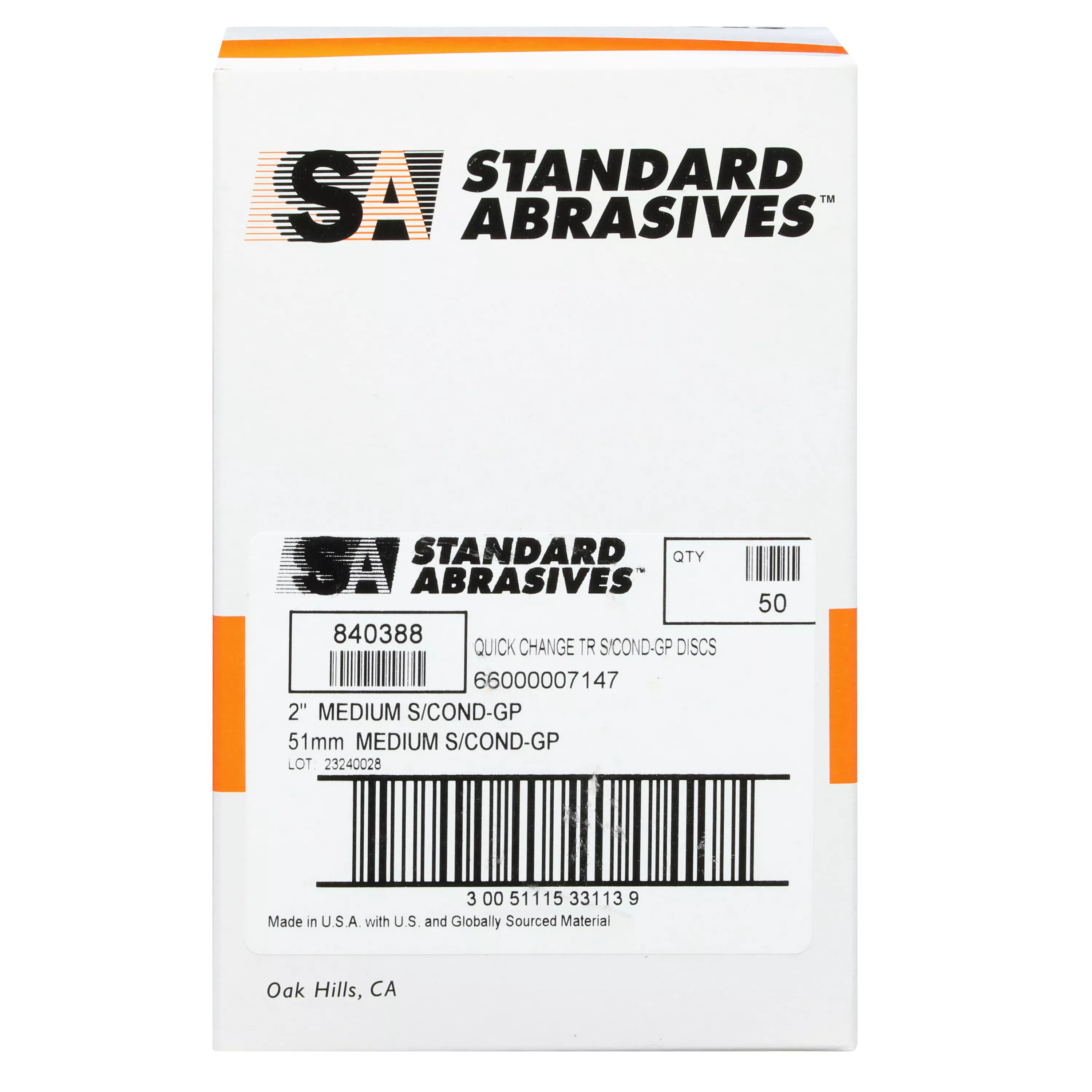 SKU 7000046868 | Standard Abrasives™ Quick Change Surface Conditioning GP Disc