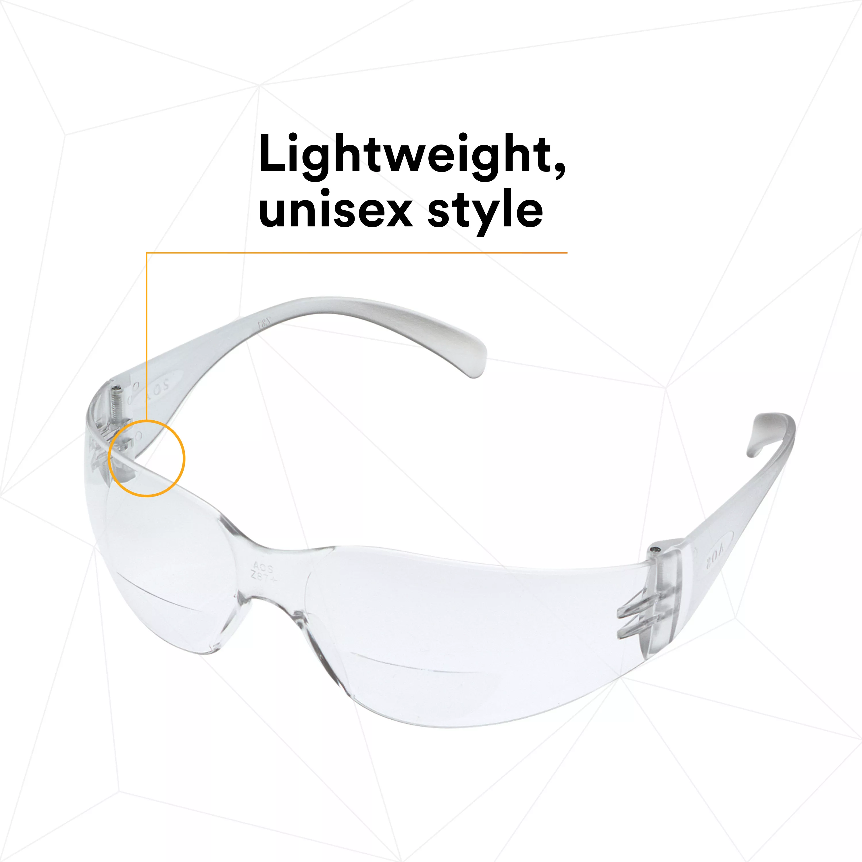 SKU 7000127513 | 3M™ Virtua™ Reader Protective Eyewear 11515-00000-20 Clear Anti-Fog Lens