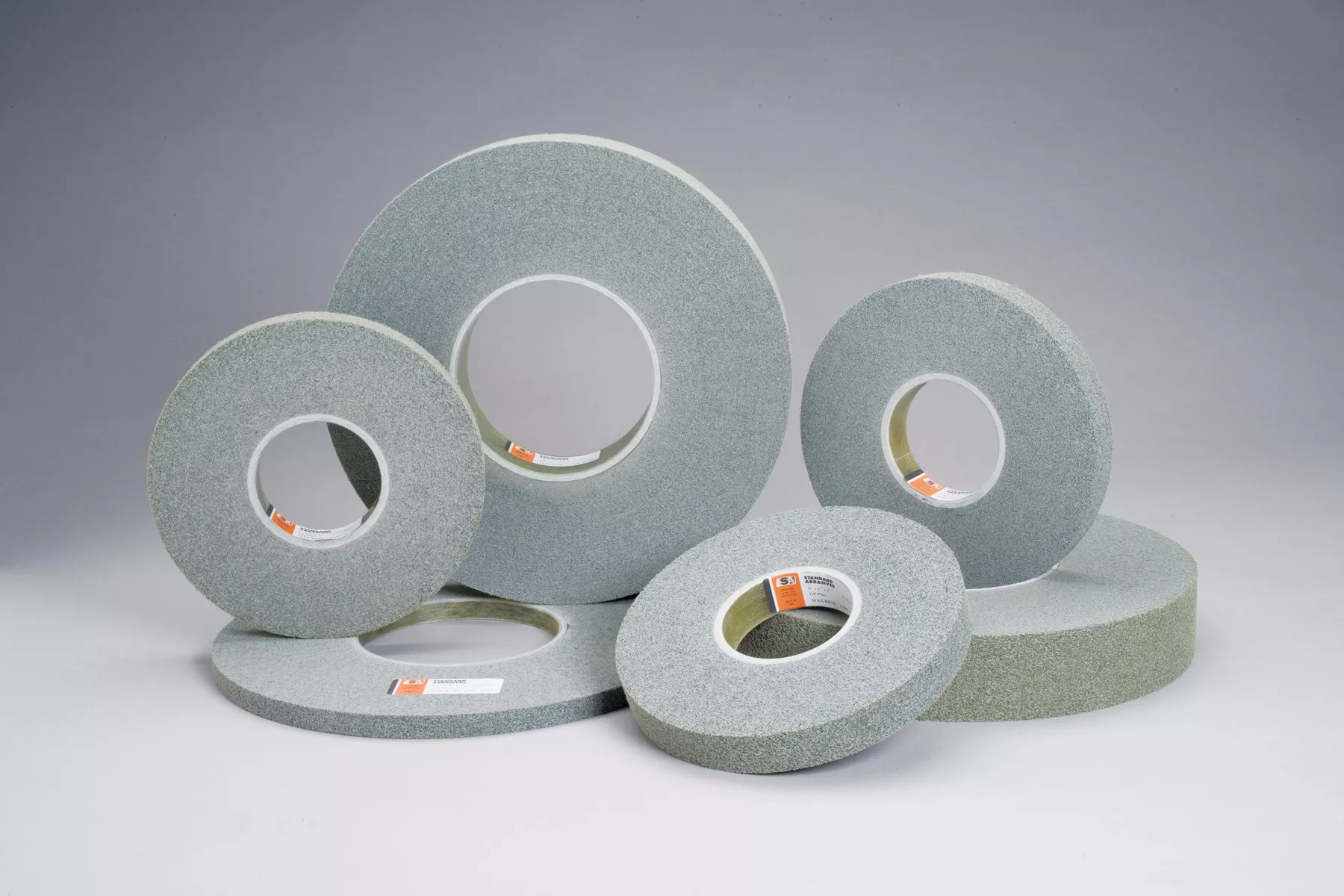 Standard Abrasives™ GP Plus Wheel 853142, 6 in x 1 in x 1 in 8A MED, 3
ea/Case