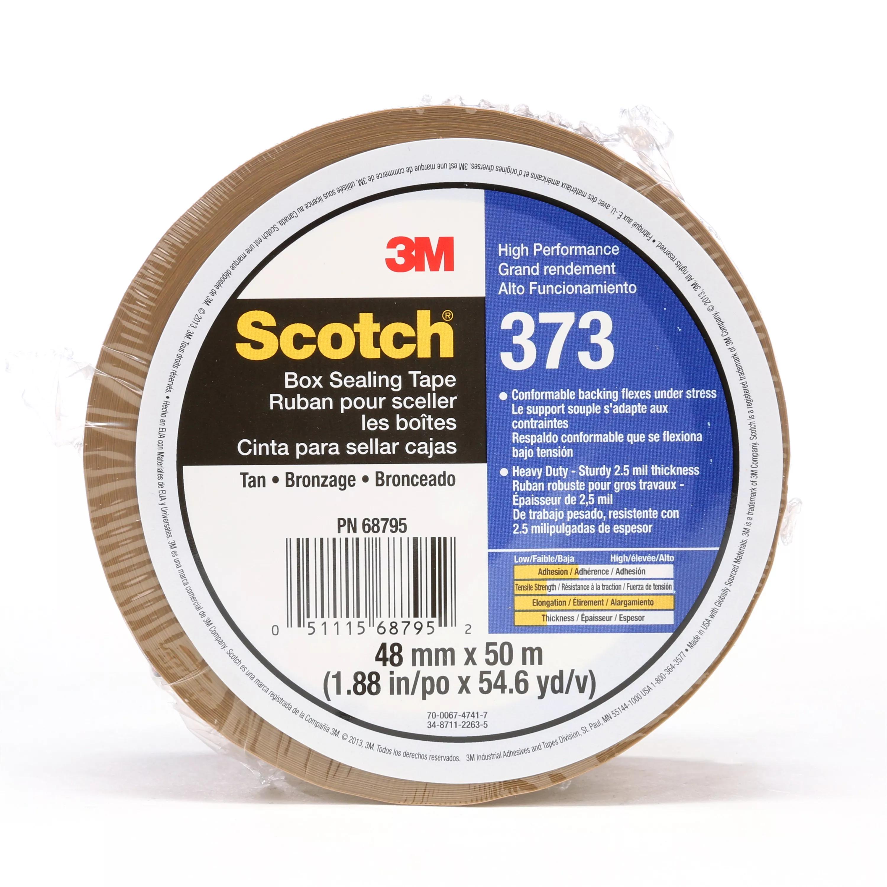 SKU 7010374970 | Scotch® Box Sealing Tape 373