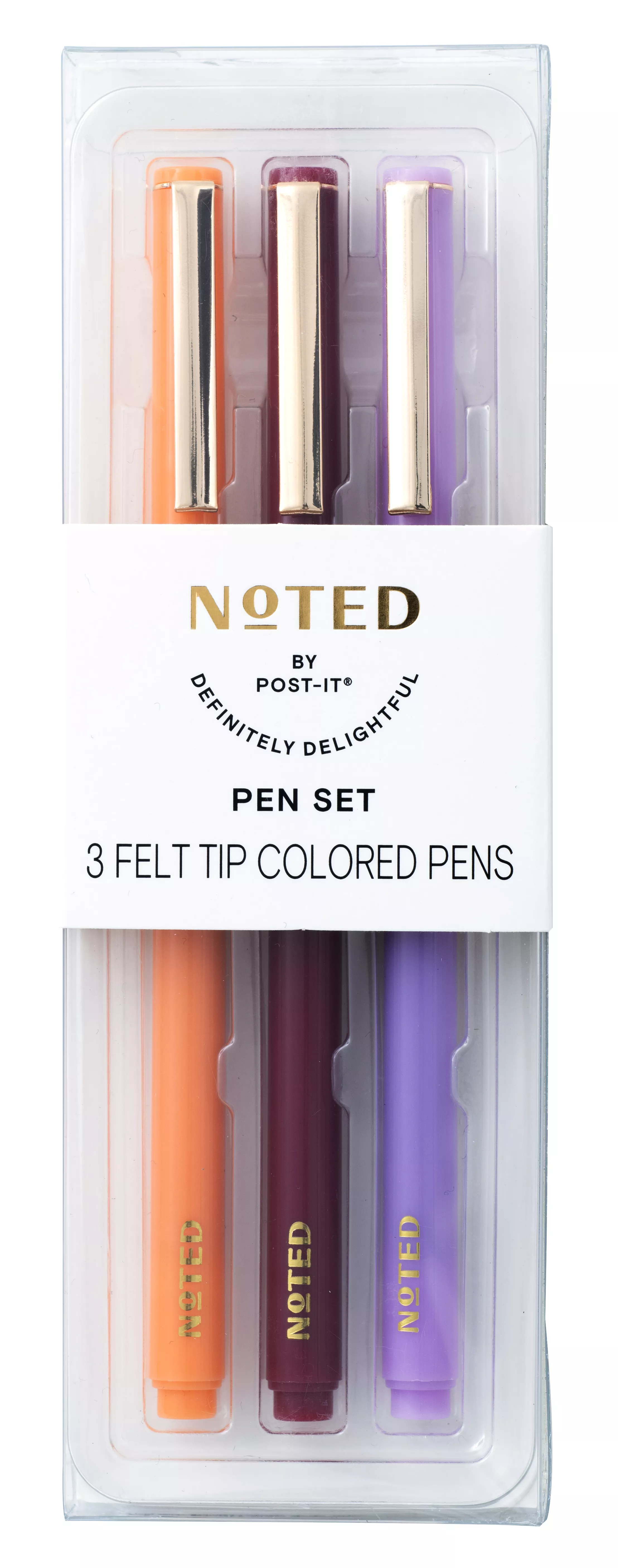 Post-it® 3pk Pens NTD9-PEN-2, 3 felt tip colored pens