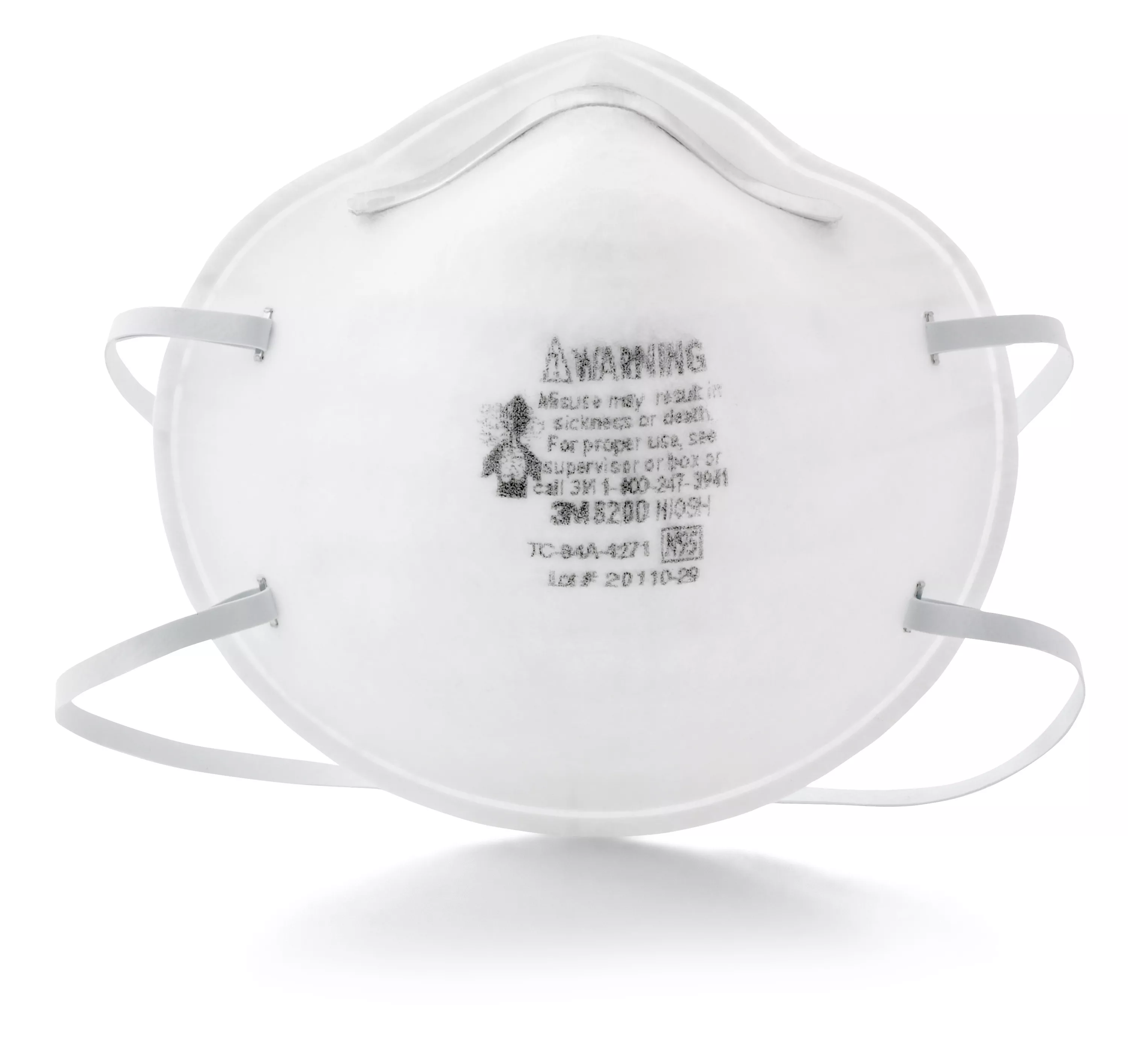 SKU 7000052787 | 3M™ Particulate Respirator 8200/07023(AAD)