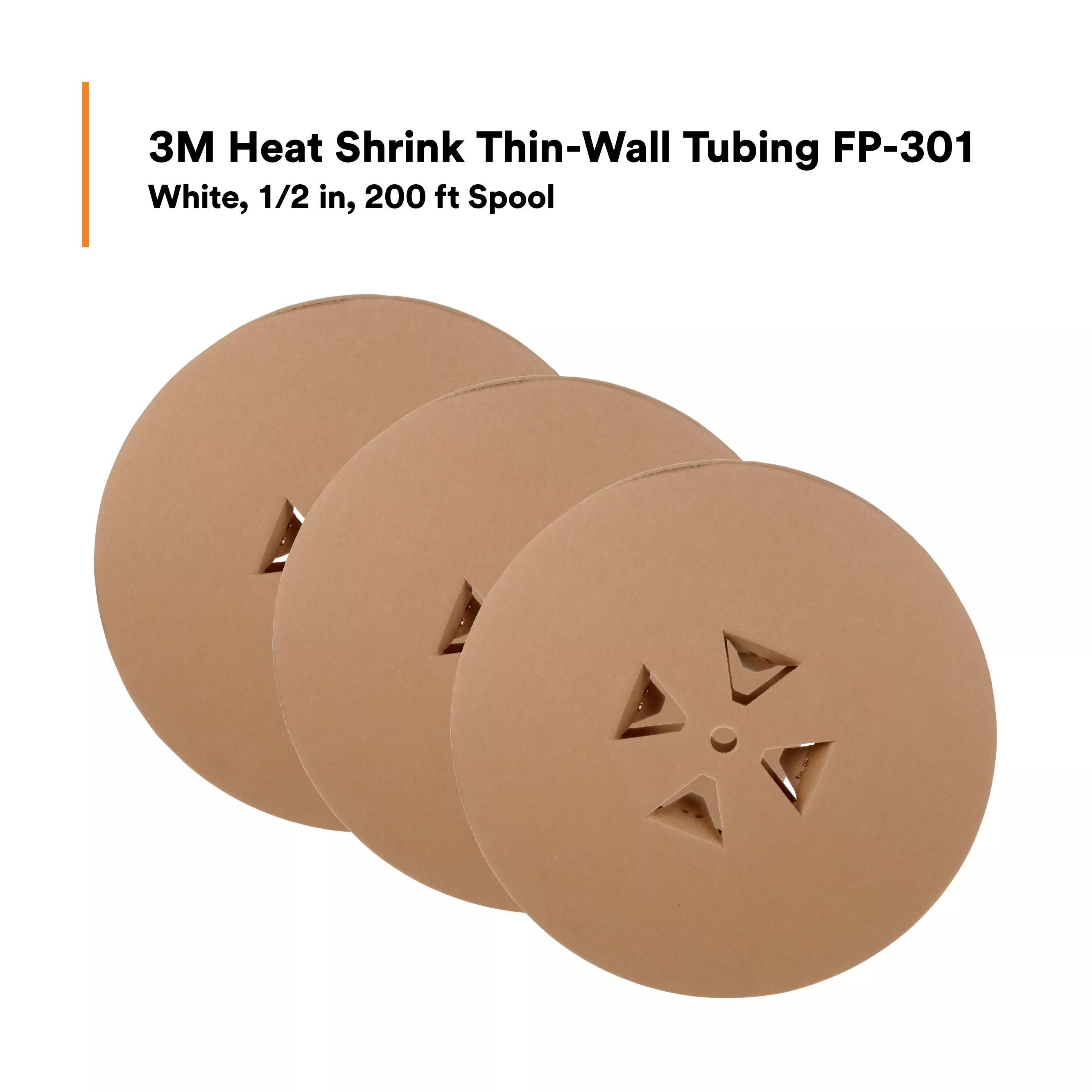 UPC 00054007085003 | 3M™ Heat Shrink Thin-Wall Tubing FP-301-1/2-White-200'