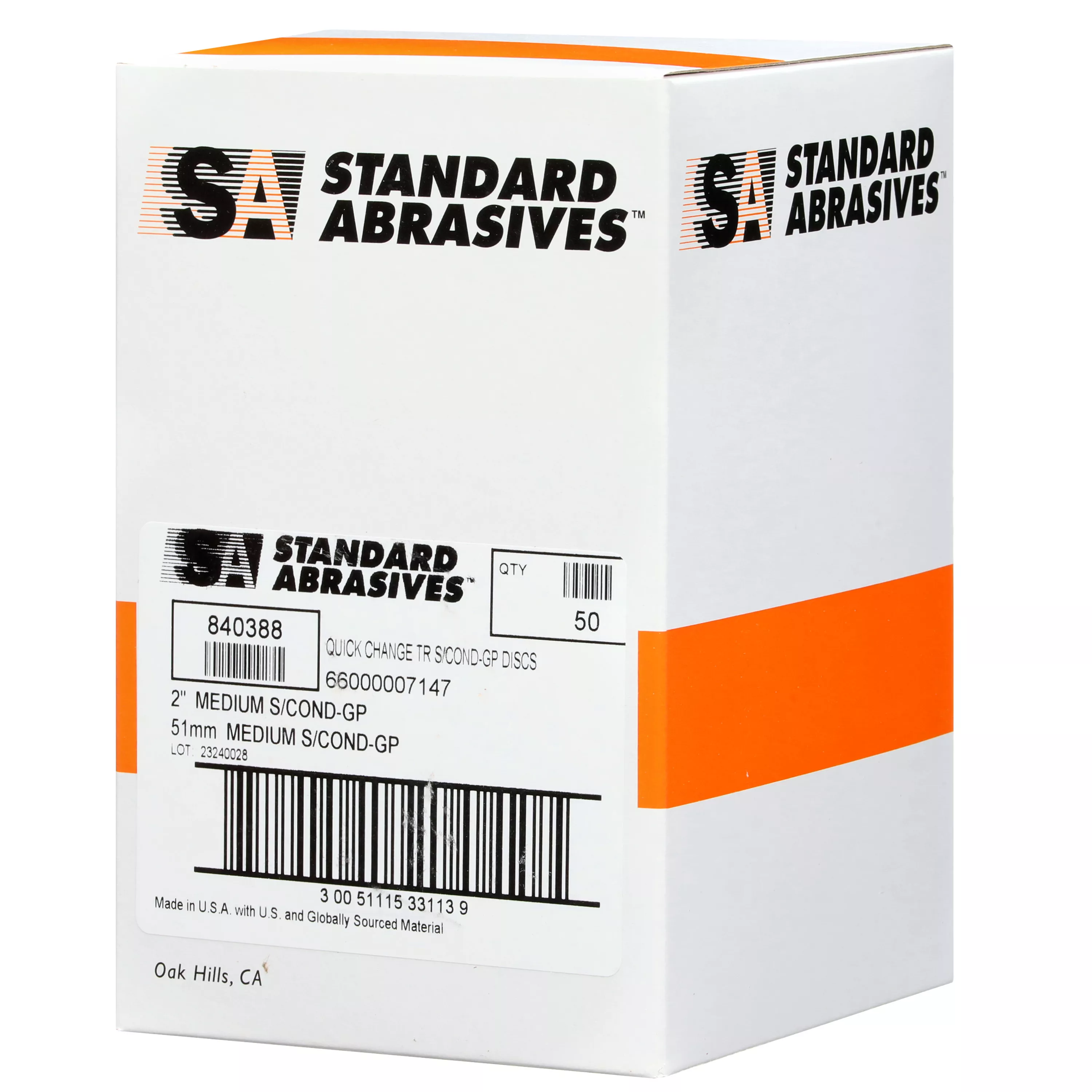 SKU 7000046868 | Standard Abrasives™ Quick Change Surface Conditioning GP Disc