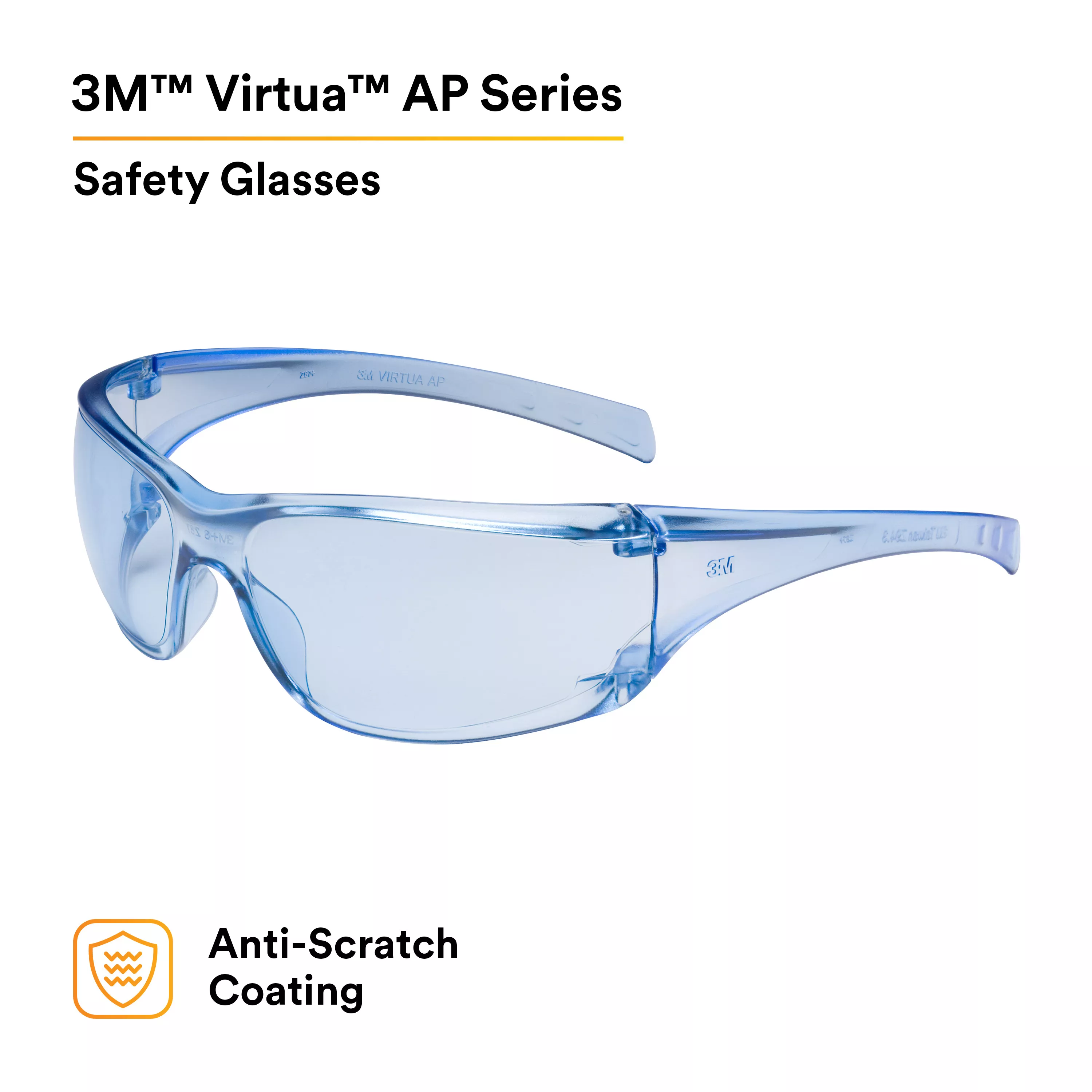 UPC 10078371118164 | 3M™ Virtua™ AP Protective Eyewear 11816-00000-20 Light Blue Hard Coat Lens