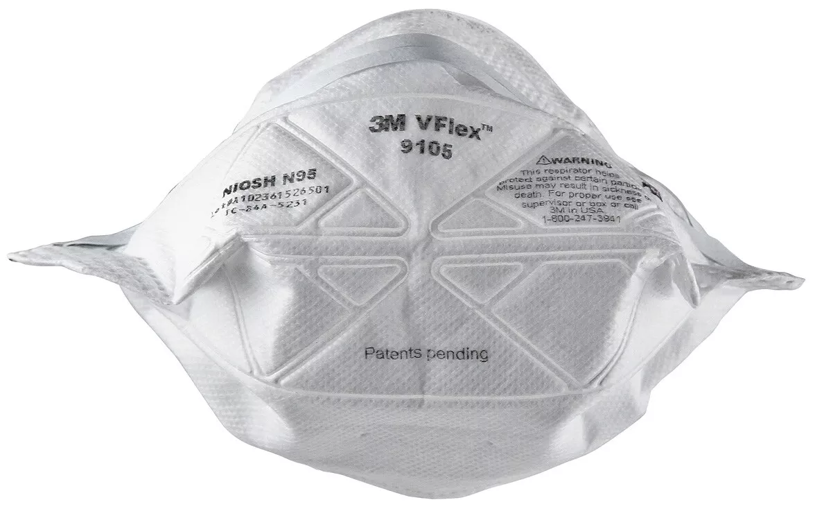 SKU 7000002390 | 3M™ VFlex™ Particulate Respirator 9105