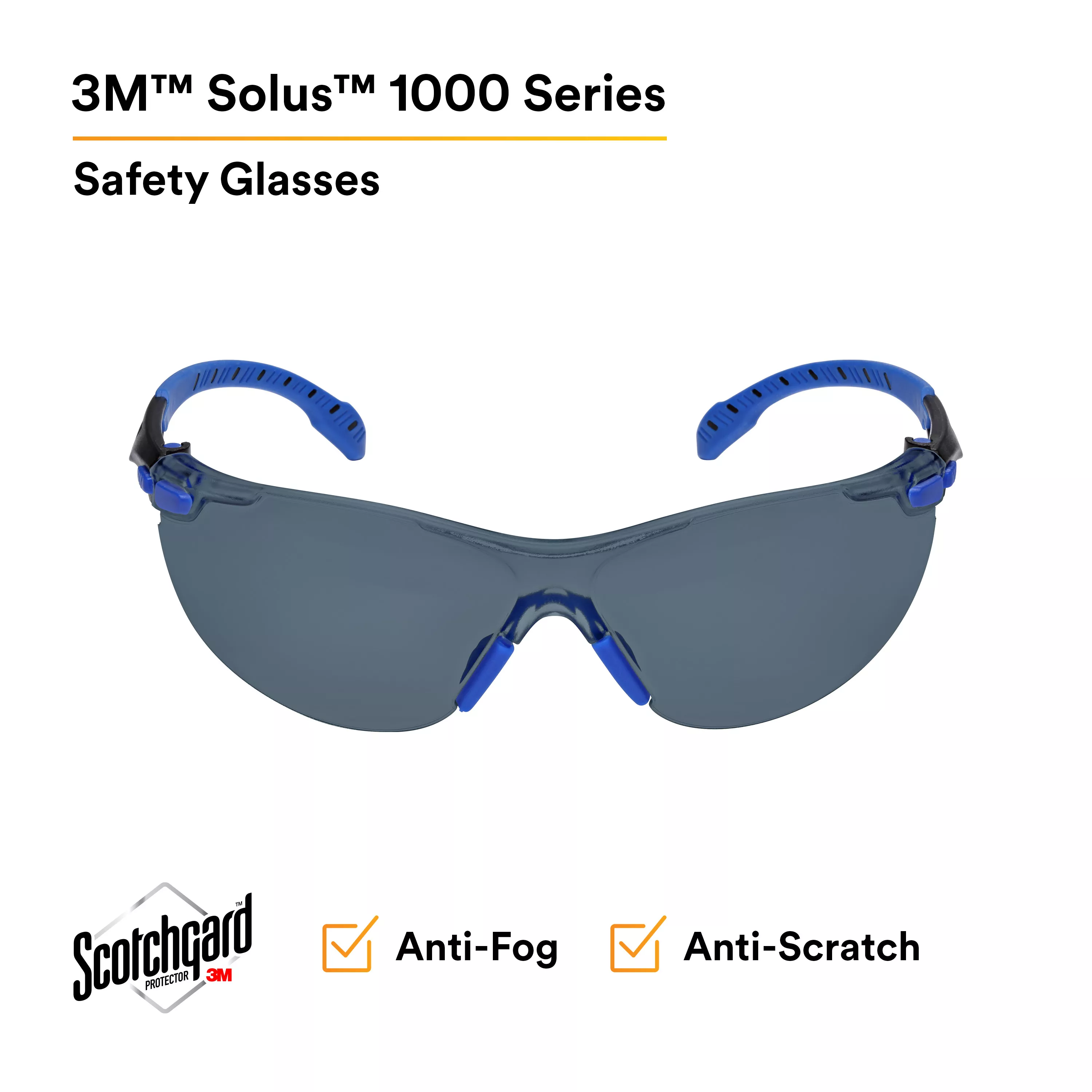 SKU 7100079184 | 3M™ Solus™ 1000-Series Safety Glasses S1102SGAF