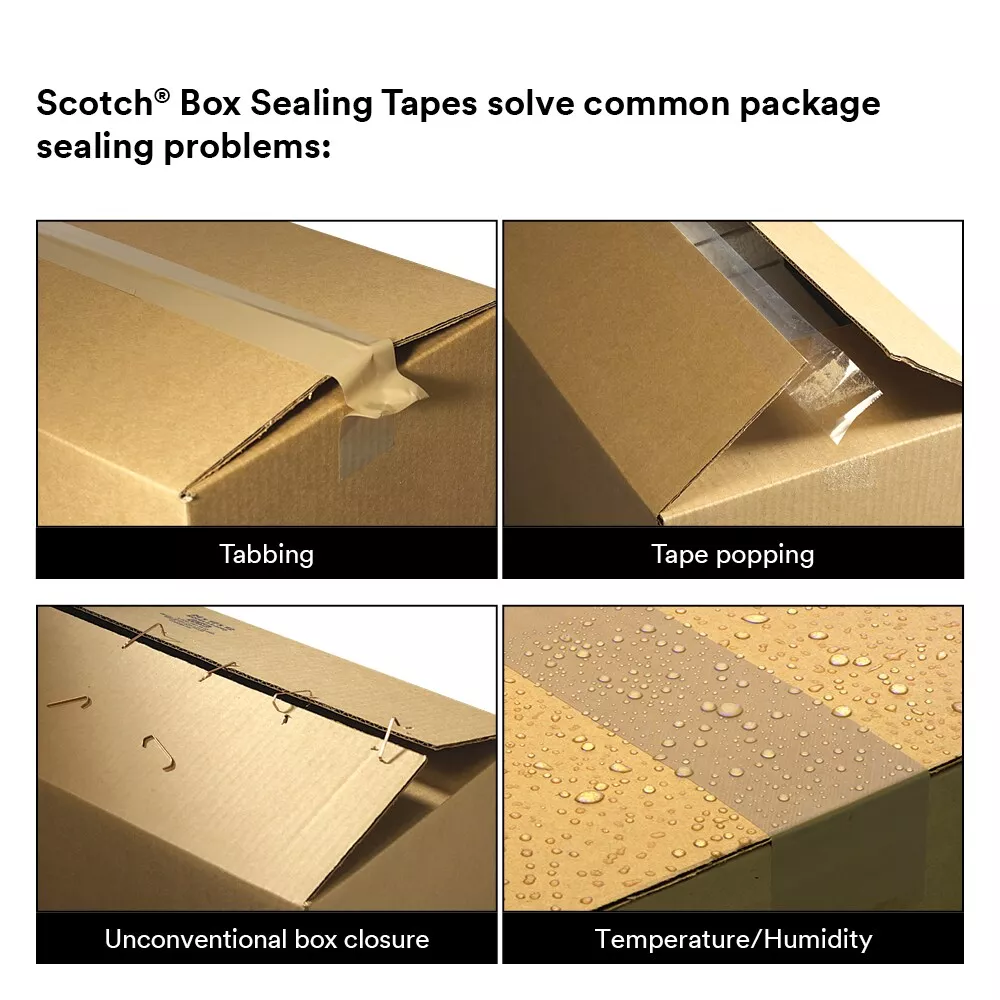 SKU 7100216427 | Scotch® High Tack Box Sealing Tape 375+