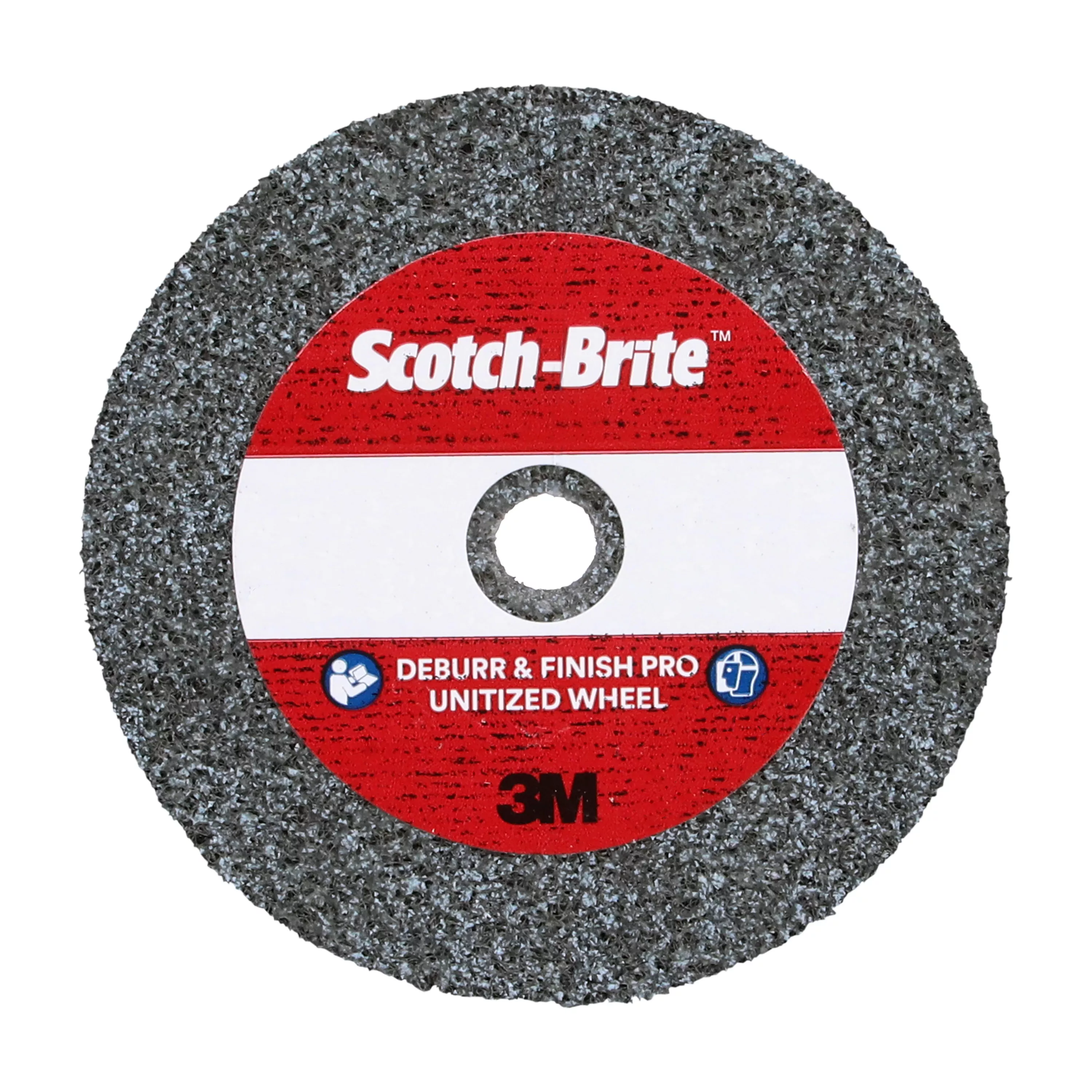 Scotch-Brite™ Deburr & Finish Pro Unitized Wheel, DP-UW, 6C Medium+, 2
in x 1/8 in x 1/4 in, 60 ea/Case