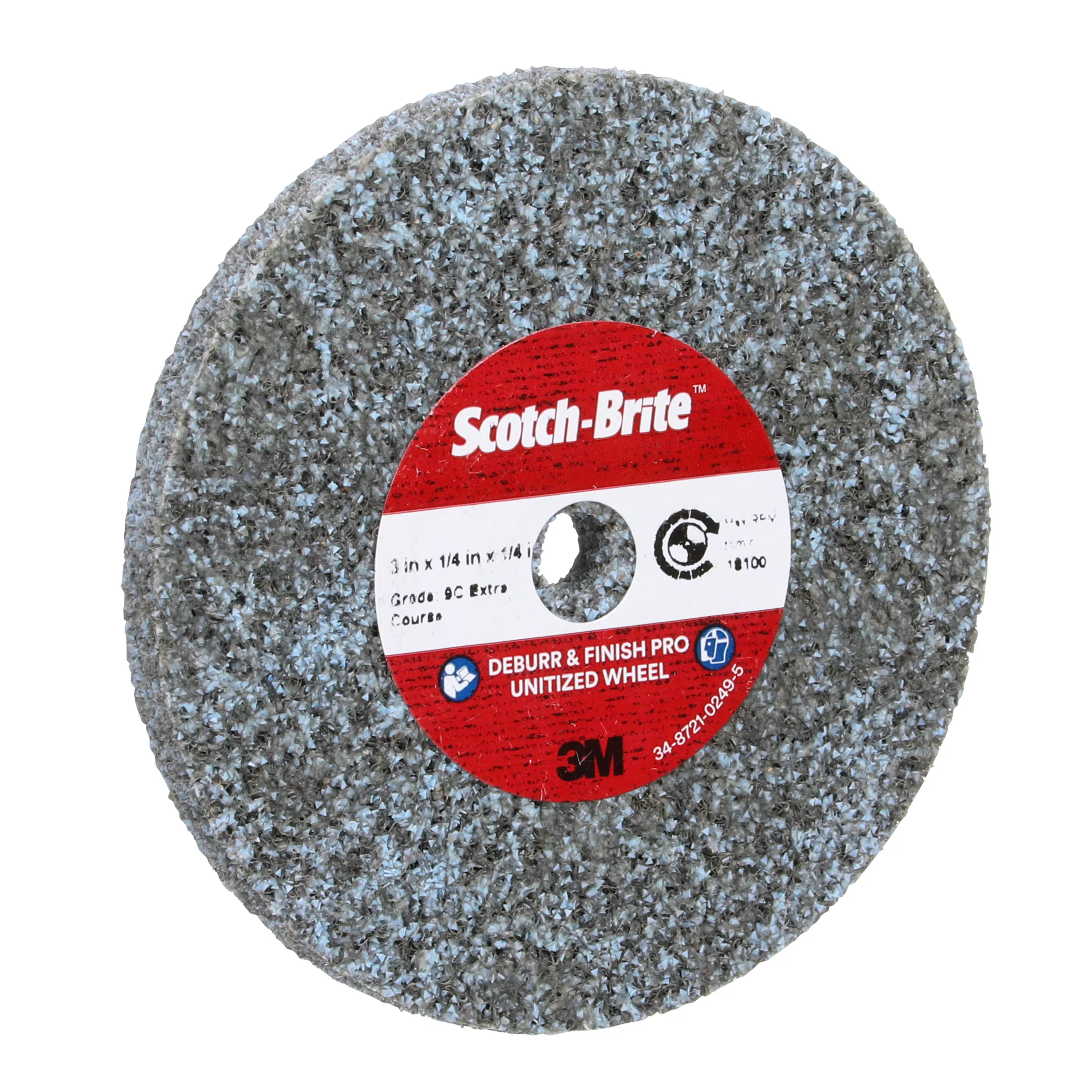 Product Number DP-UW | Scotch-Brite™ Deburr & Finish Pro Unitized Wheel