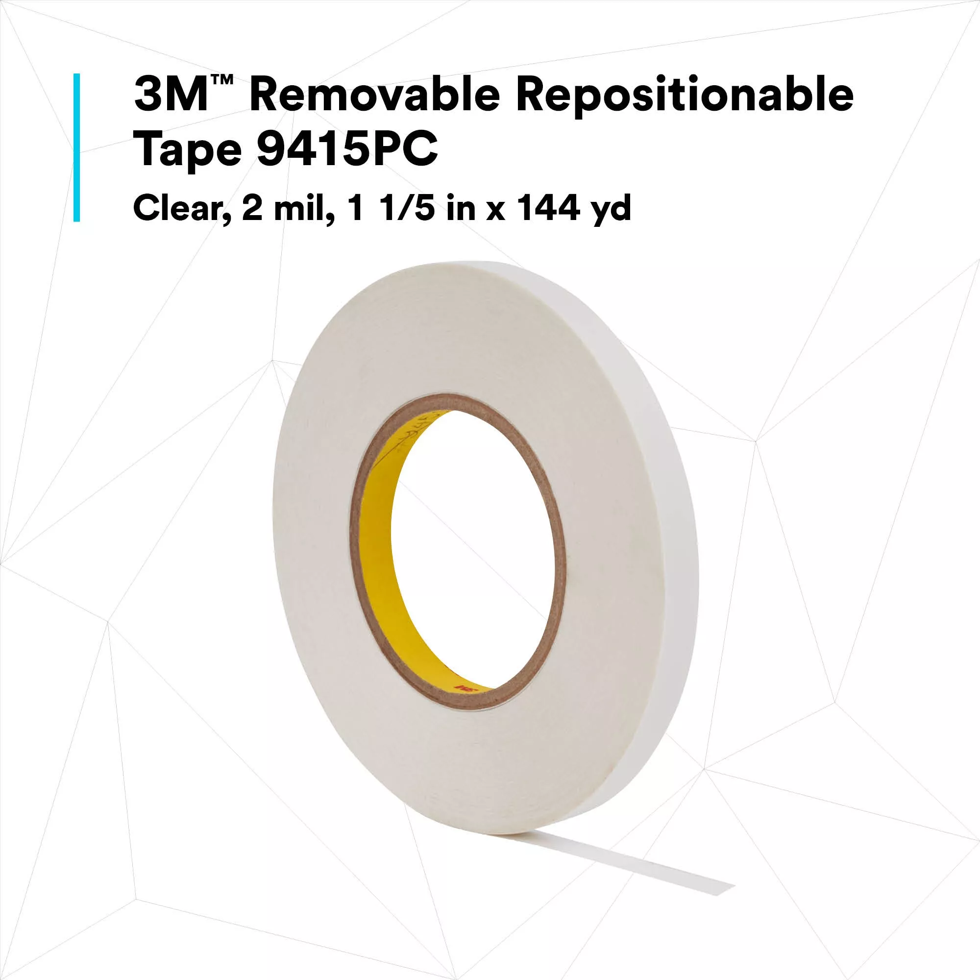 SKU 7000028919 | 3M™ Removable Repositionable Tape 9415PC