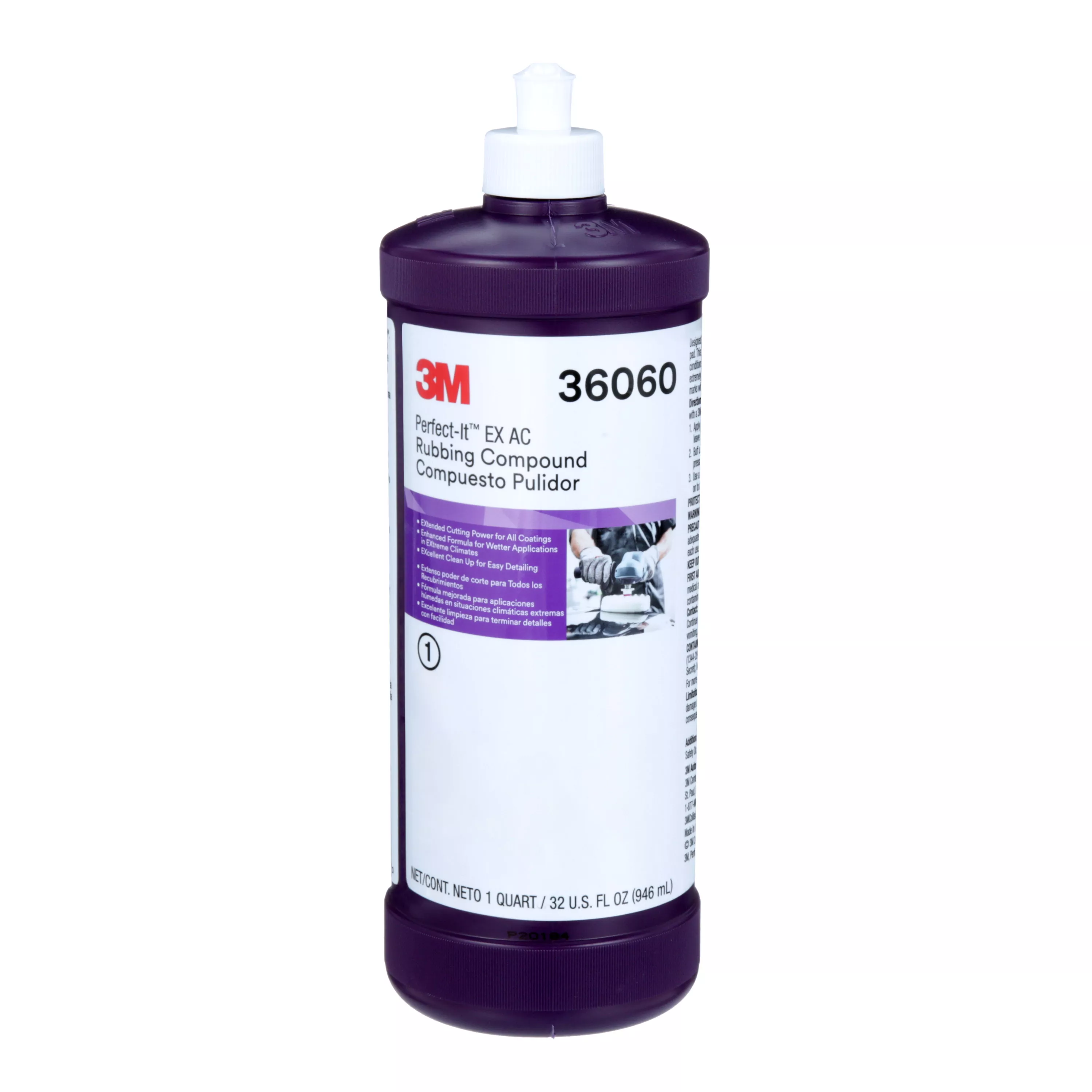 SKU 7100210683 | 3M™ Perfect-It™ EX AC Rubbing Compound