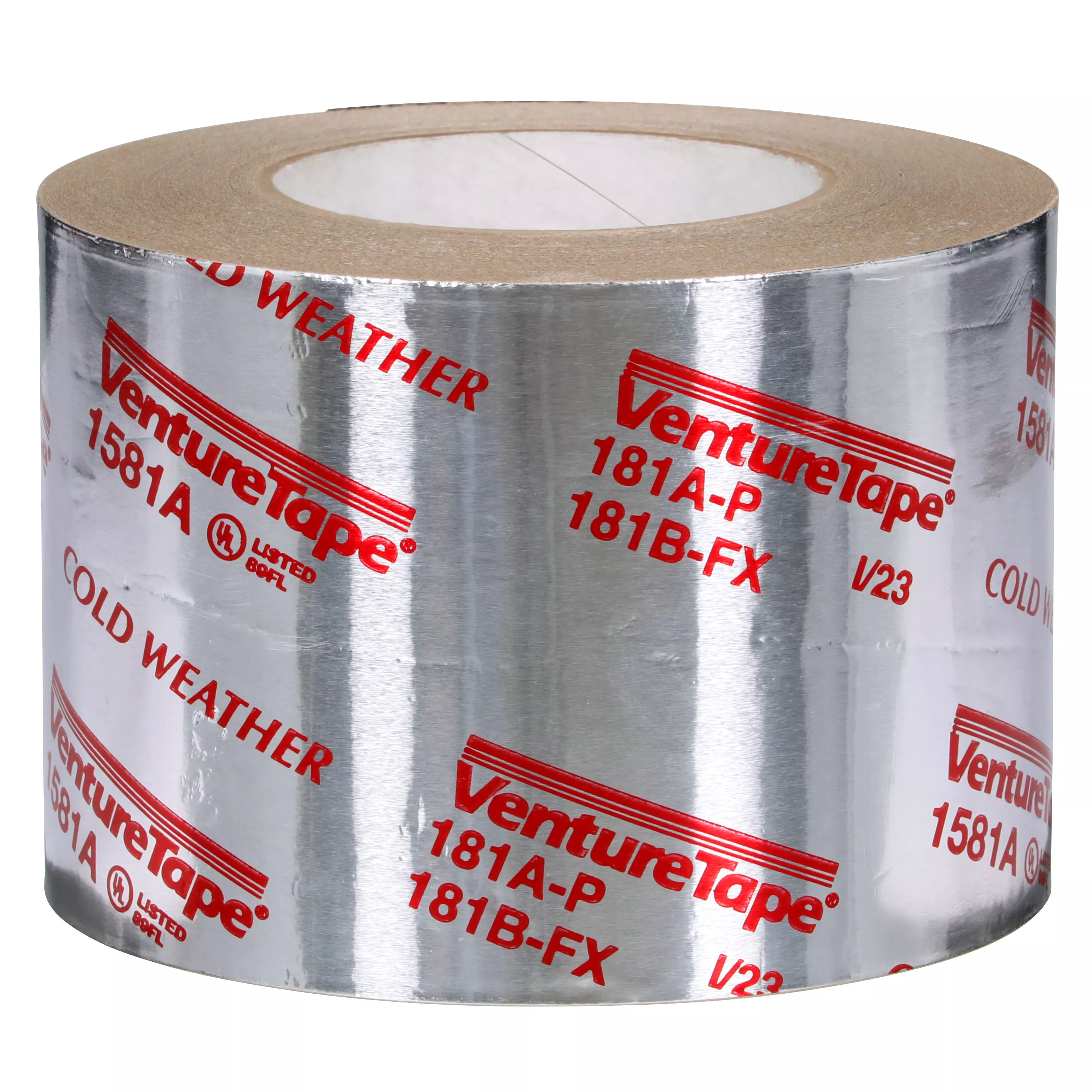 SKU 7010302857 | 3M™ Venture Tape™ UL181A-P Aluminum Foil Tape 1581A