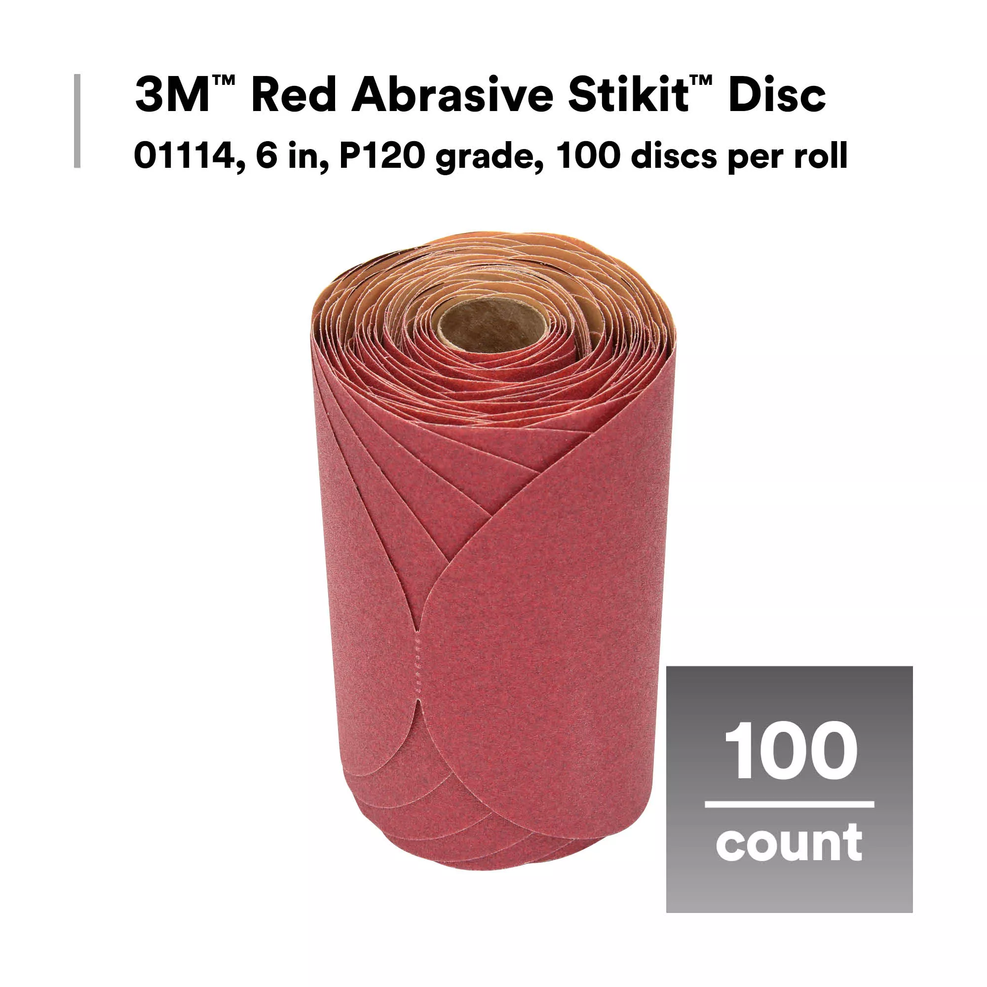 Product Number 316U | 3M™ Red Abrasive Stikit™ Disc