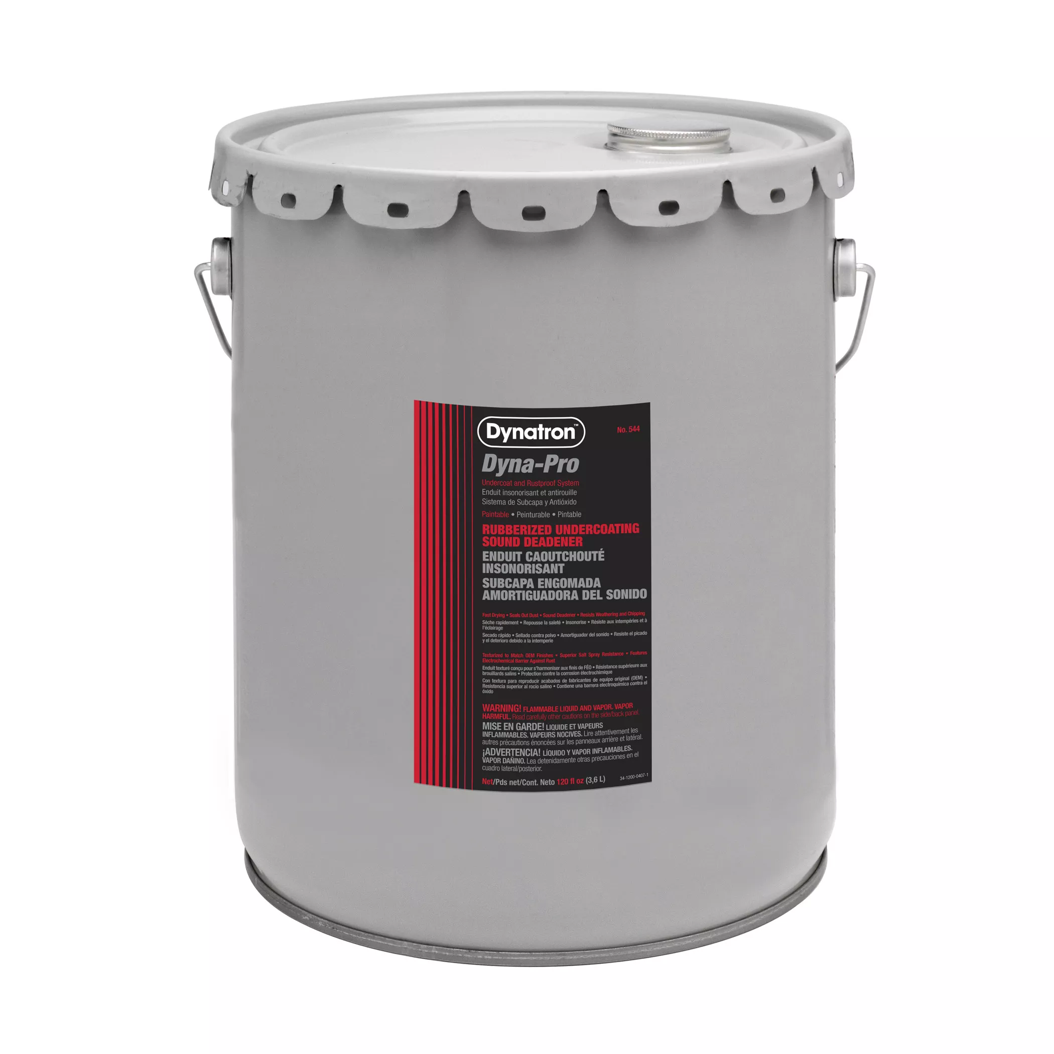 3M™ Dynatron™ Dyna-Pro™ Paintable Rubberized Undercoating, 544, 1 Gallon, 4 per case