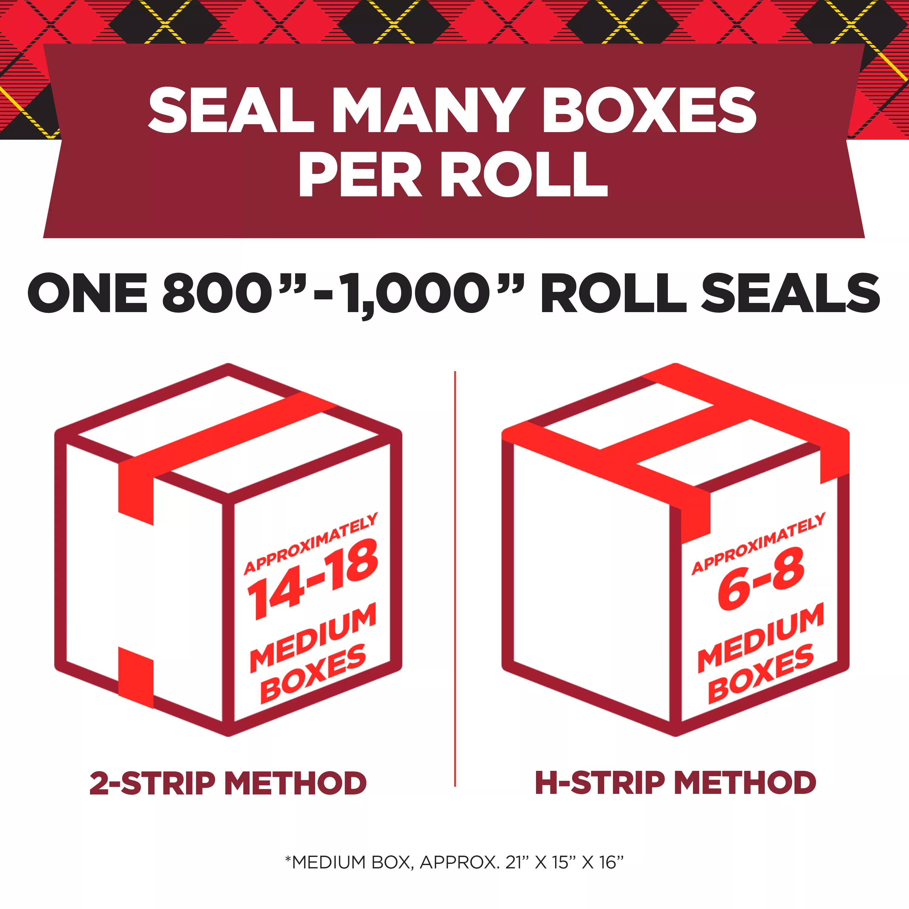 Product Number 141-500 | Scotch® Secure Seal Packaging Tape 141-500