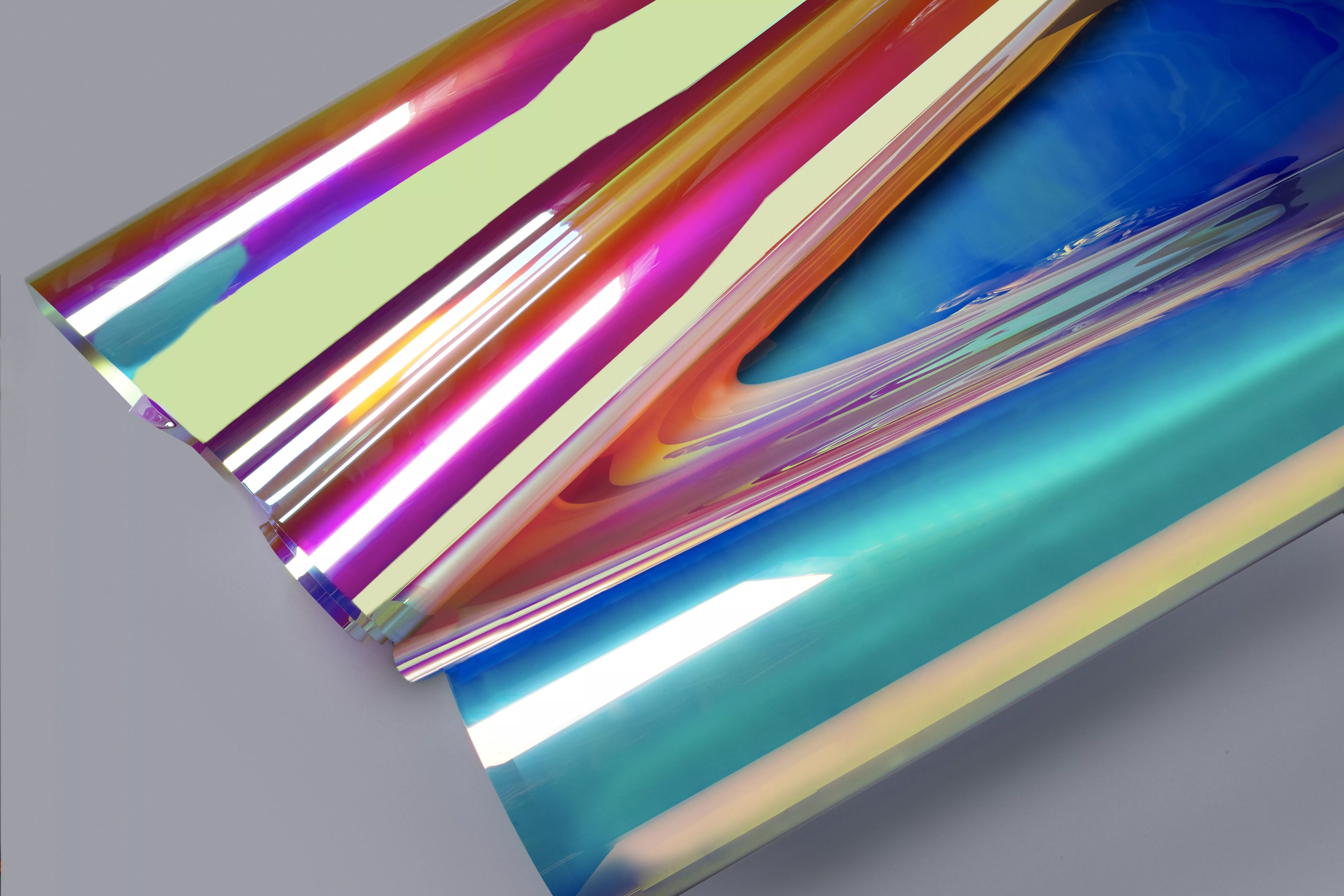 3M™ Dichroic Glass Finishes DF Chill, 56 in x 81 ft