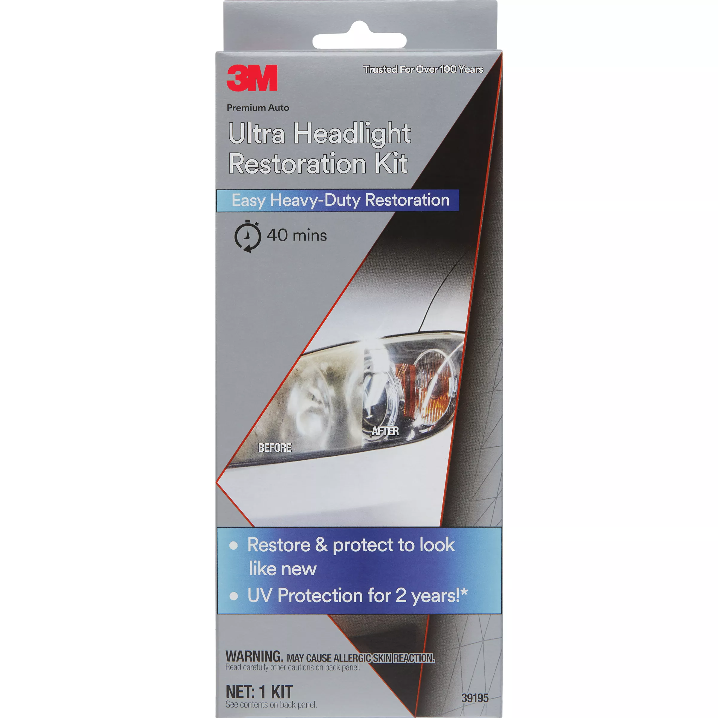 UPC 00051131391956 | 3M™ Ultra Headlight Restoration Kit 39195