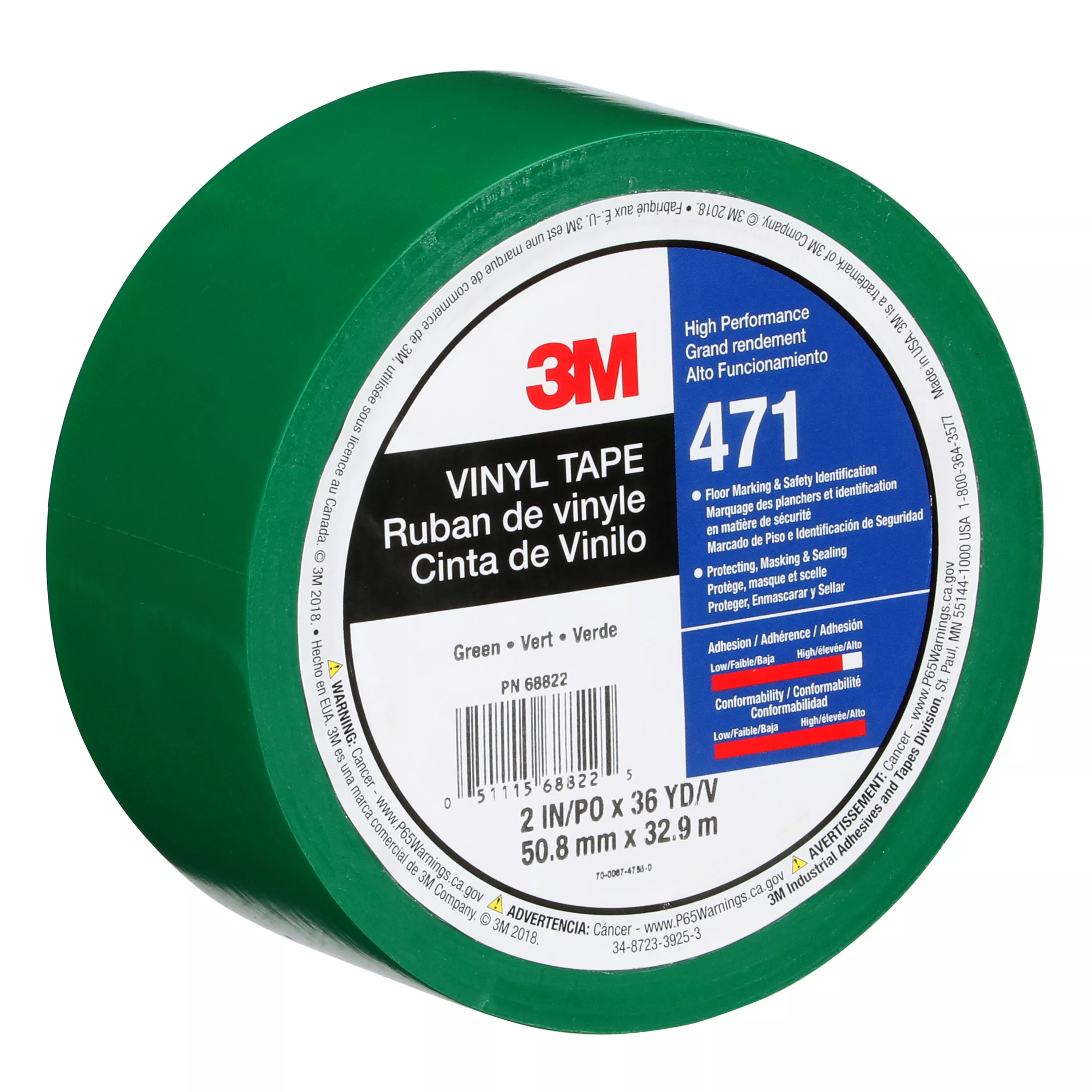 SKU 7010372679 | 3M™ Vinyl Tape 471