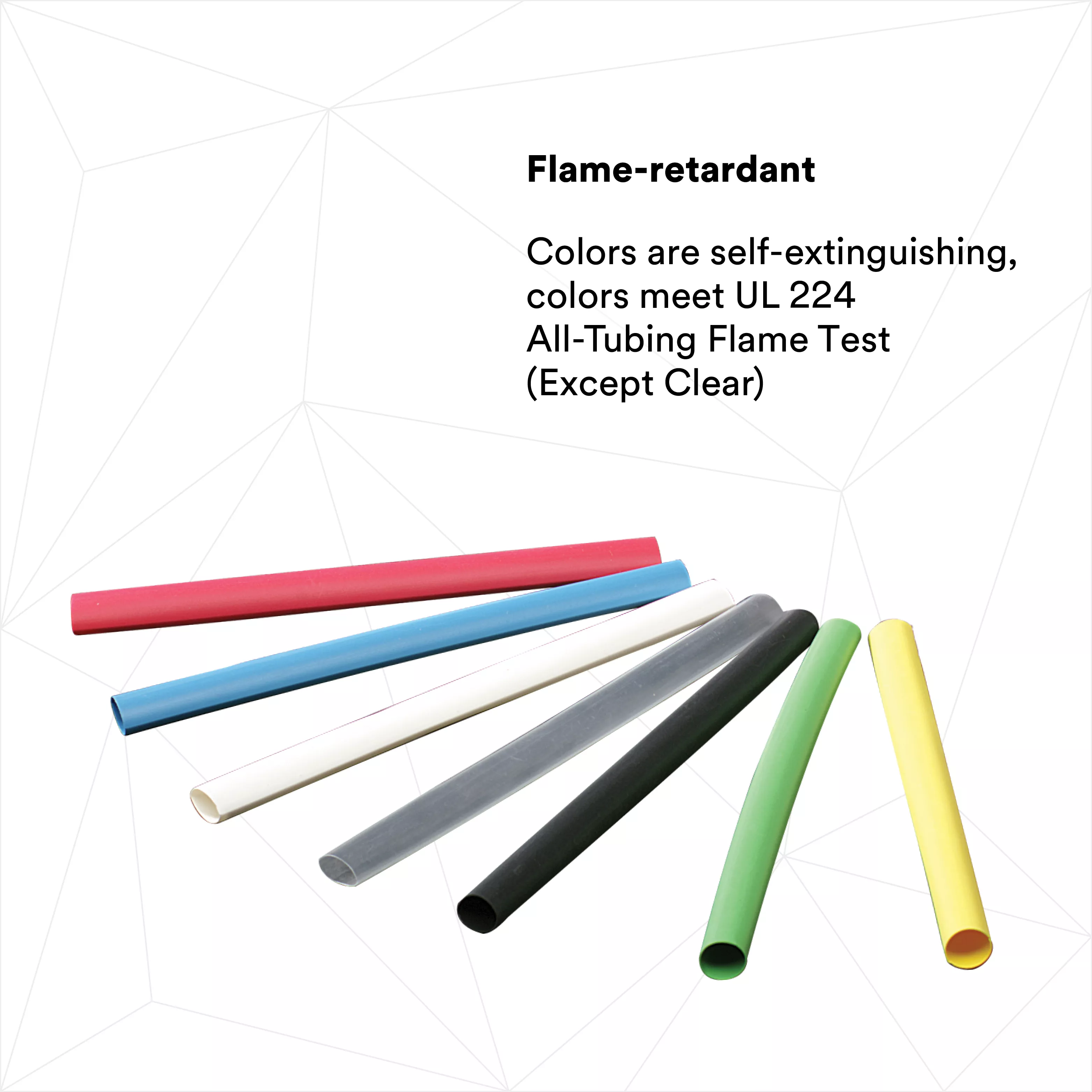 SKU 7000132600 | 3M™ Heat Shrink Tubing Assortment Pack FP-301-1/8-Assort: 6 in length pieces