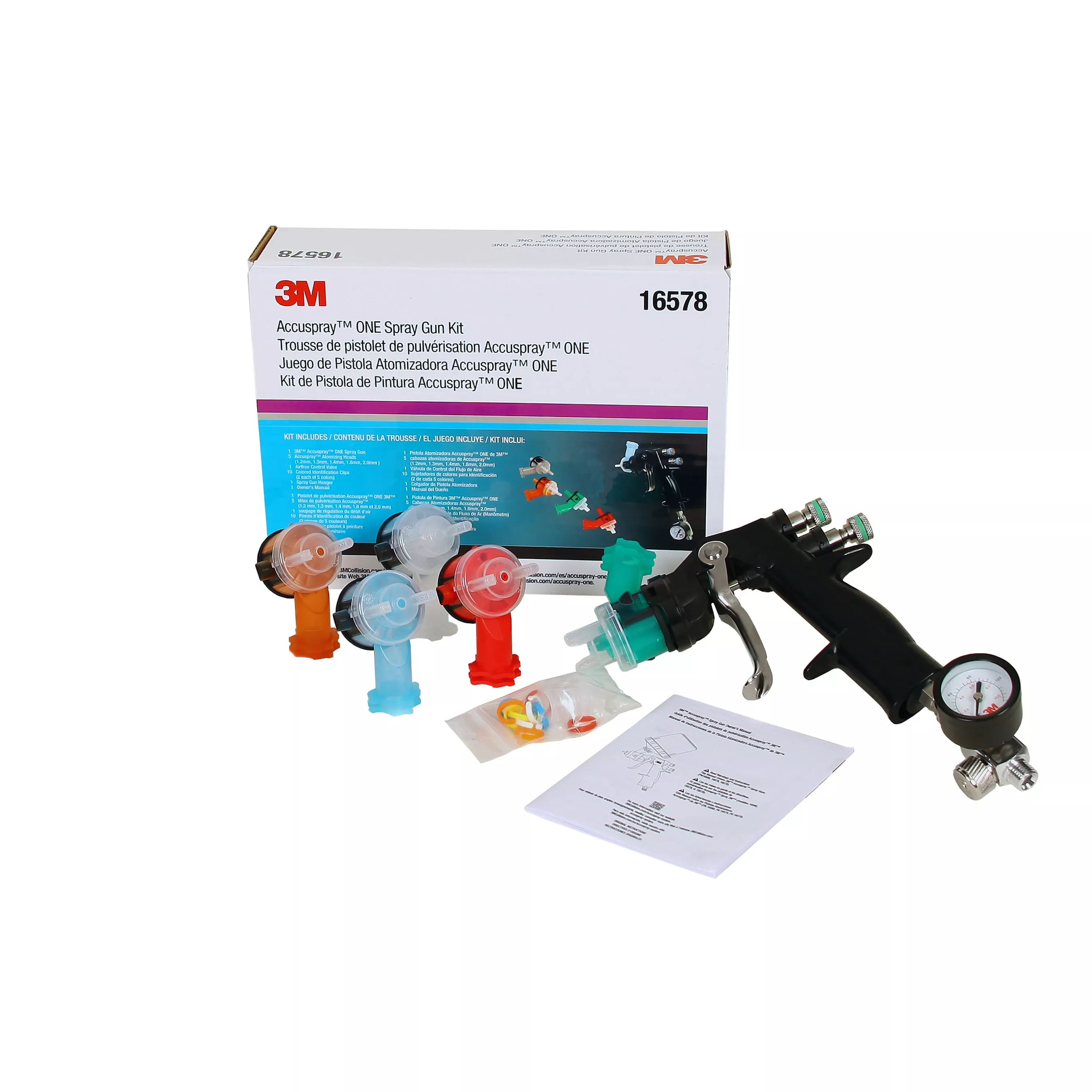 3M™ Accuspray™ ONE Spray Gun Kit, 16578, 4 per case