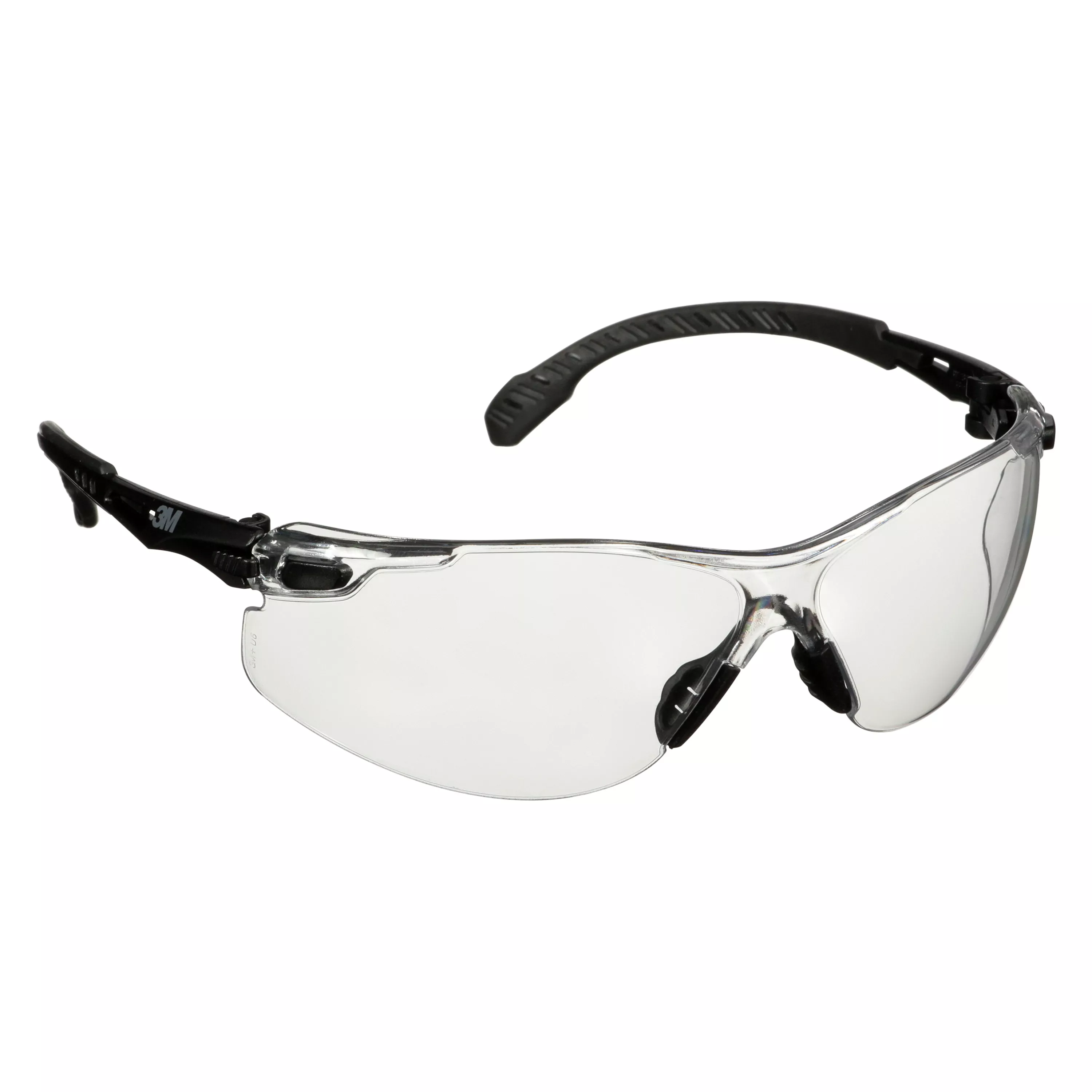 3M™ Solus™ 1000 Series, S1501SGAF, Black Temples, Scotchgard™ Anti-Fog Coating, Clear AF-AS lens, 20 ea/Case