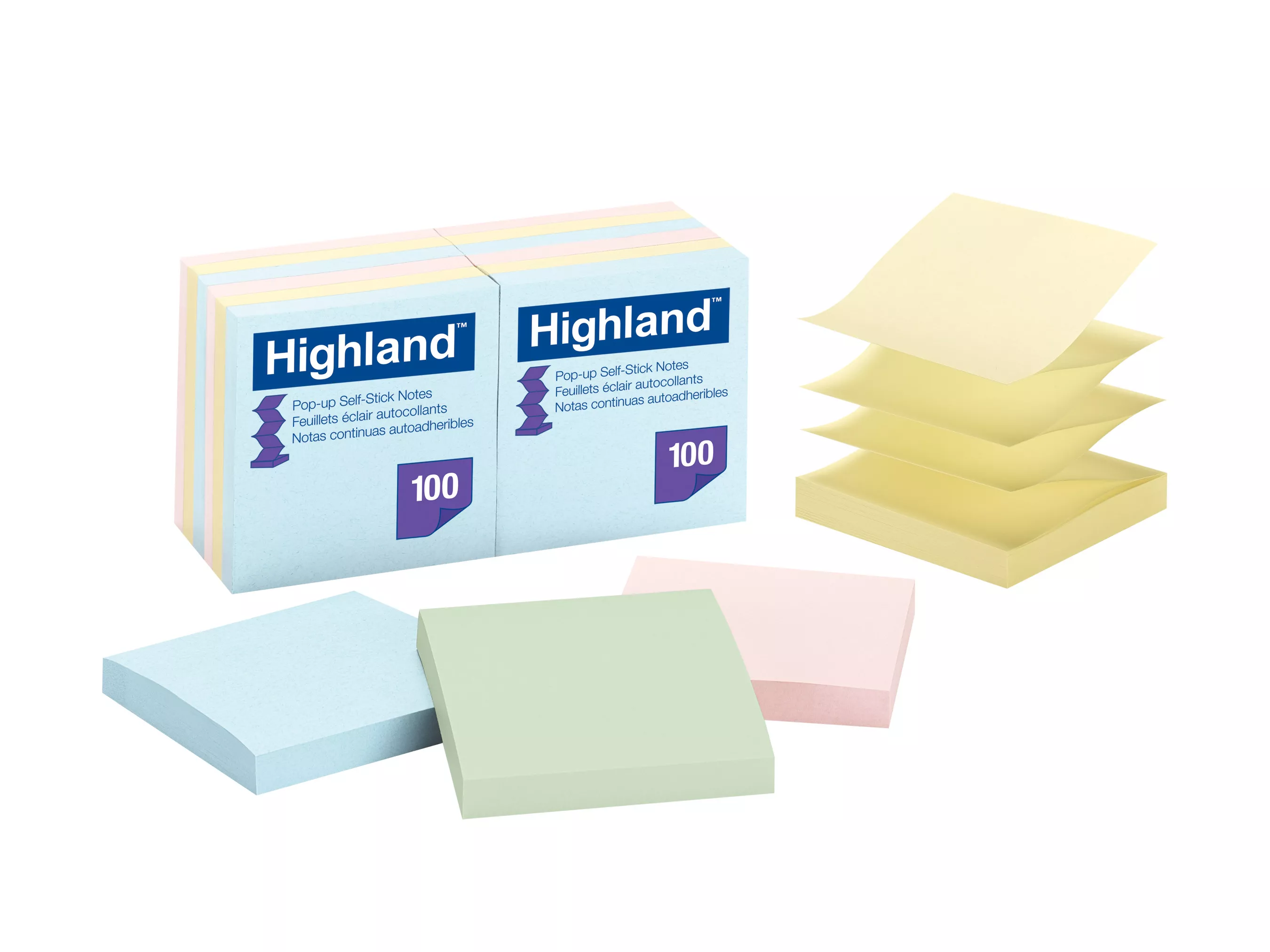 UPC 00021200474828 | Highland™ Pop-up Self Stick Notes 6549-PuA