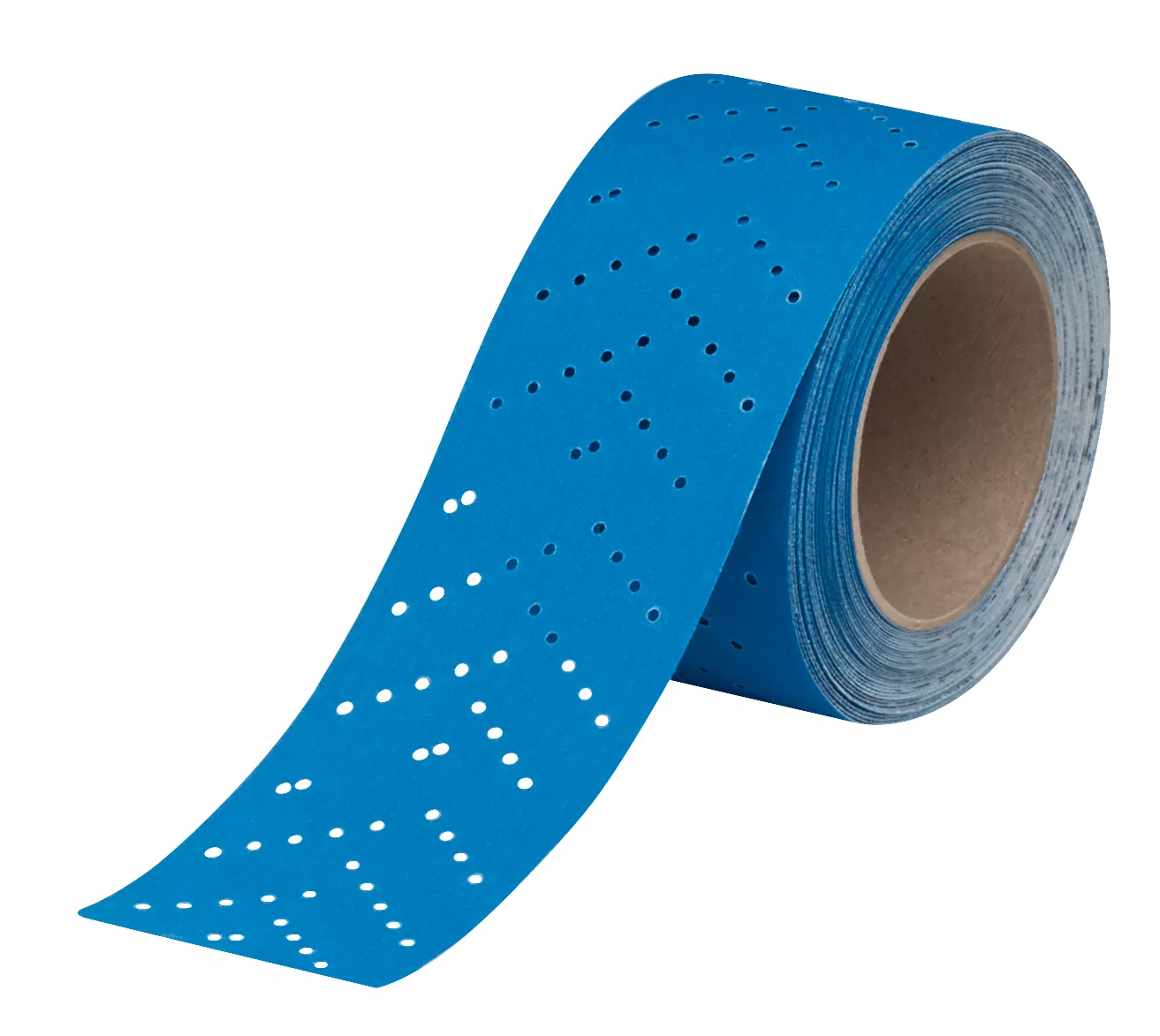 SKU 7100091348 | 3M™ Hookit™ Blue Abrasive Sheet Roll Multi-hole