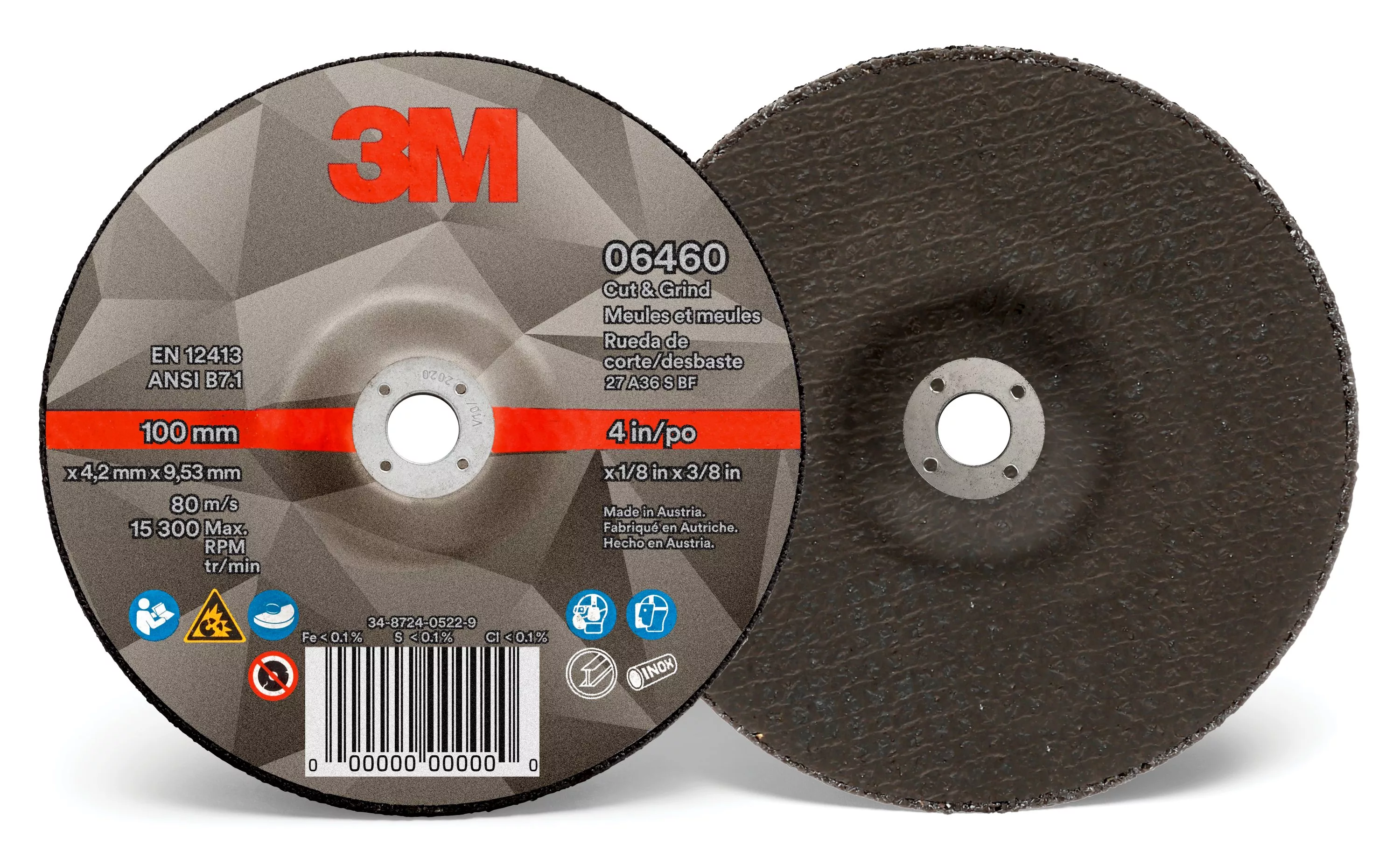SKU 7100213972 | 3M™ Cut & Grind Wheel
