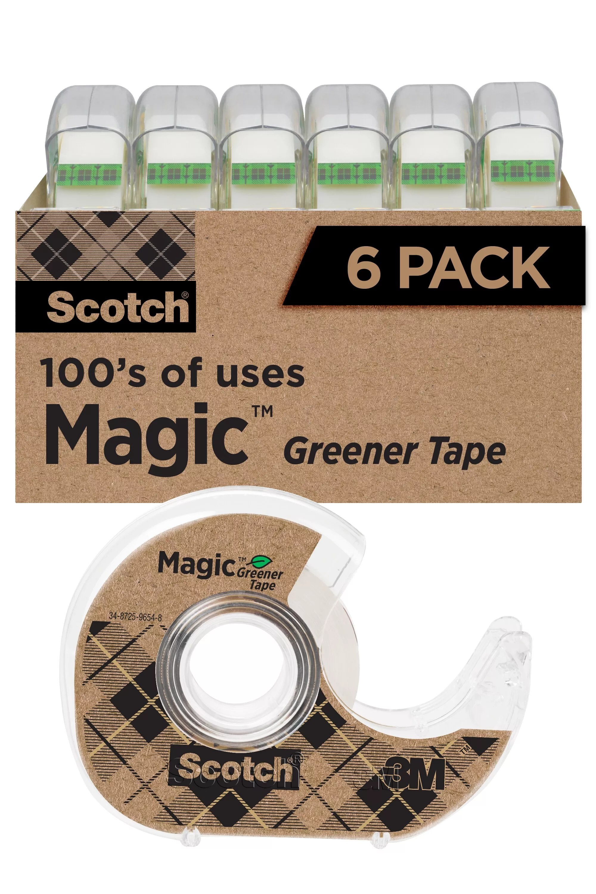 SKU 7010371517 | Scotch® Magic™ Greener Tape 6123