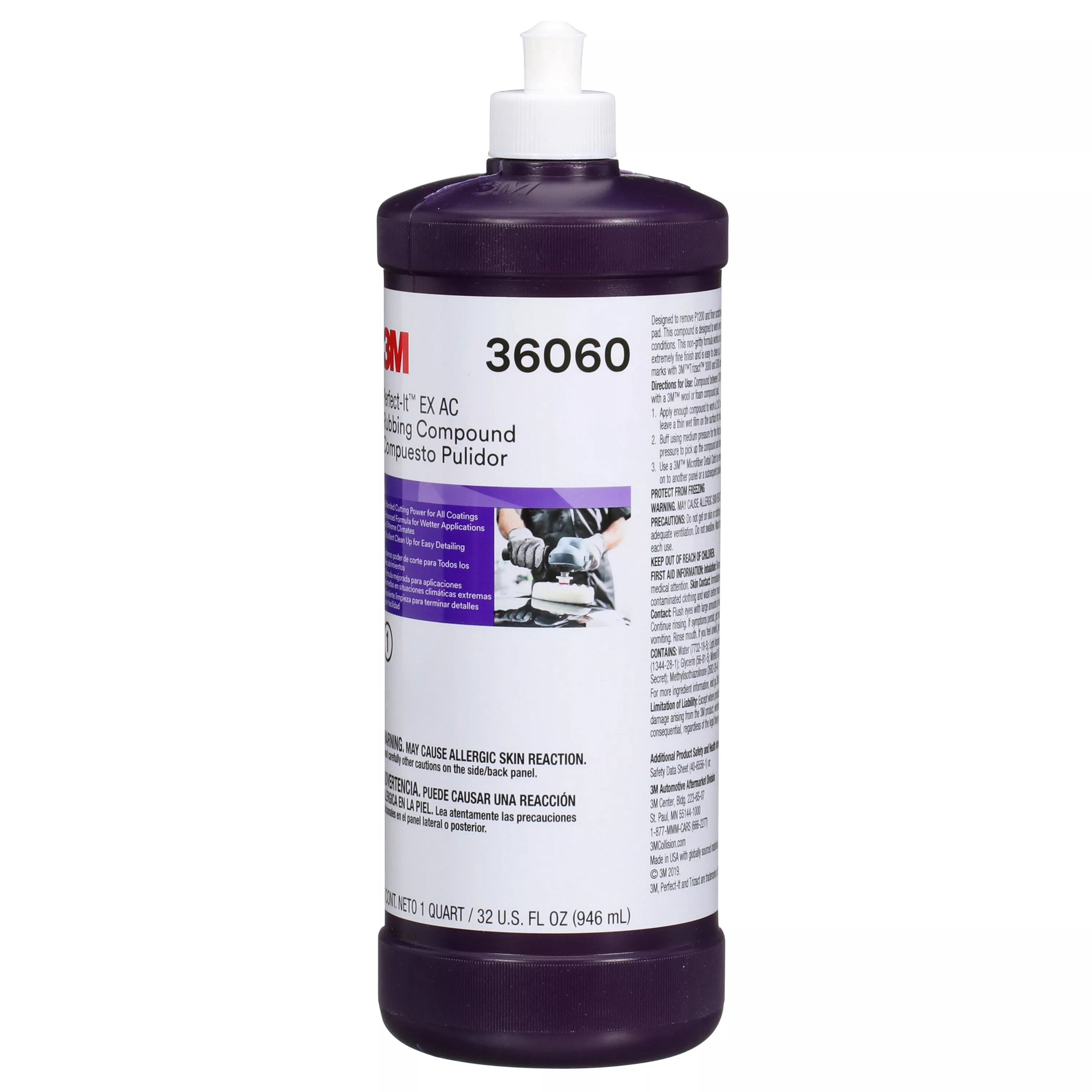 Product Number 36060 | 3M™ Perfect-It™ EX AC Rubbing Compound