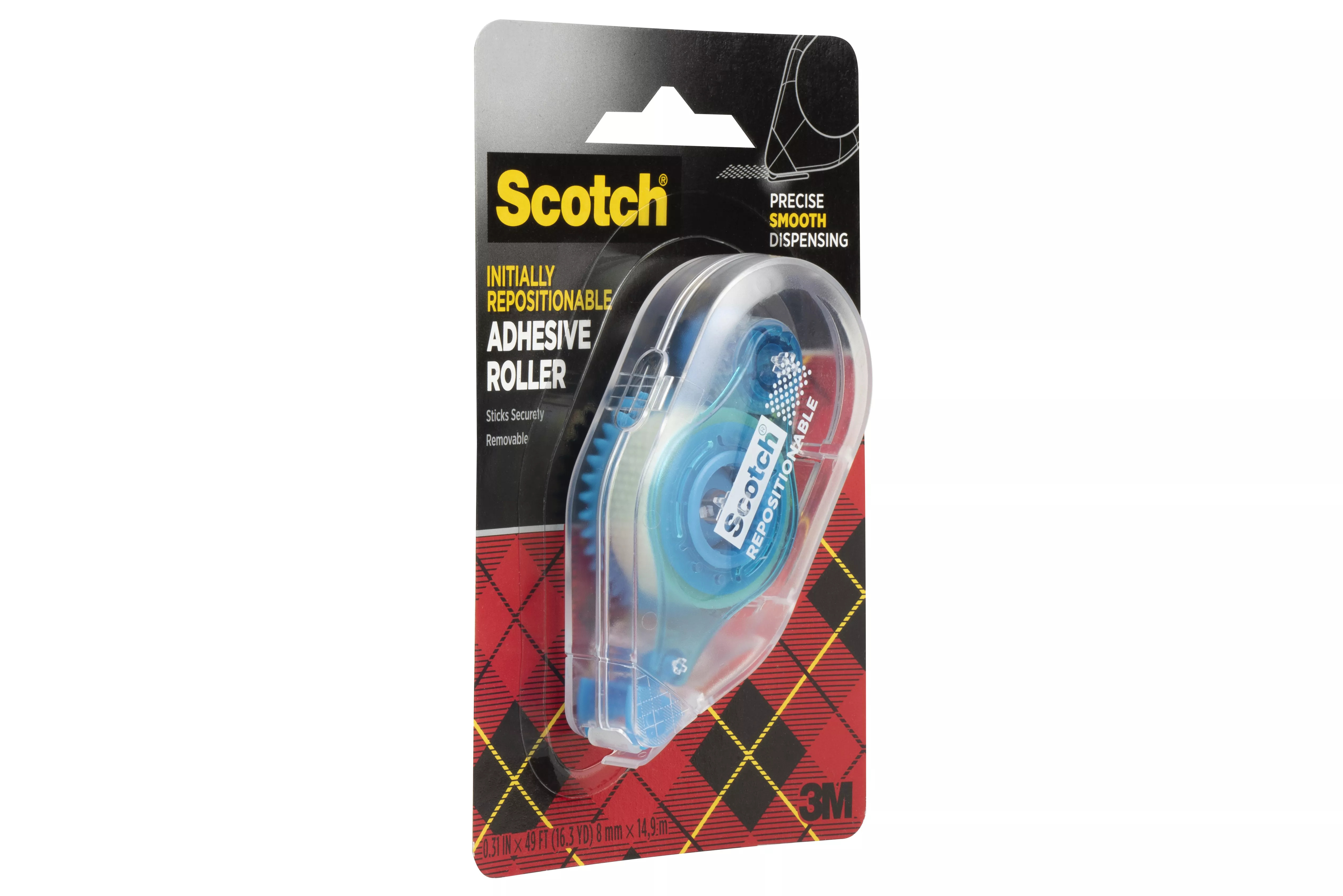 SKU 7100272657 | Scotch® Adhesive Roller Repositionable 6055-RPS