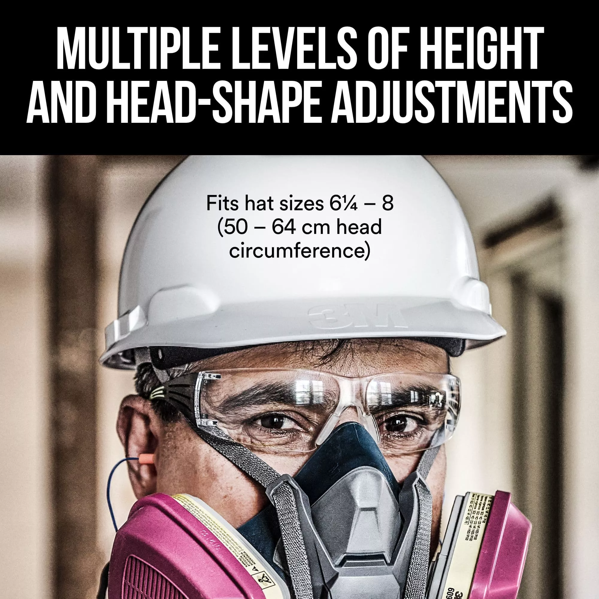 SKU 7100292304 | 3M™ SecureFit™ Hard Hat CHH-R-W6-SL