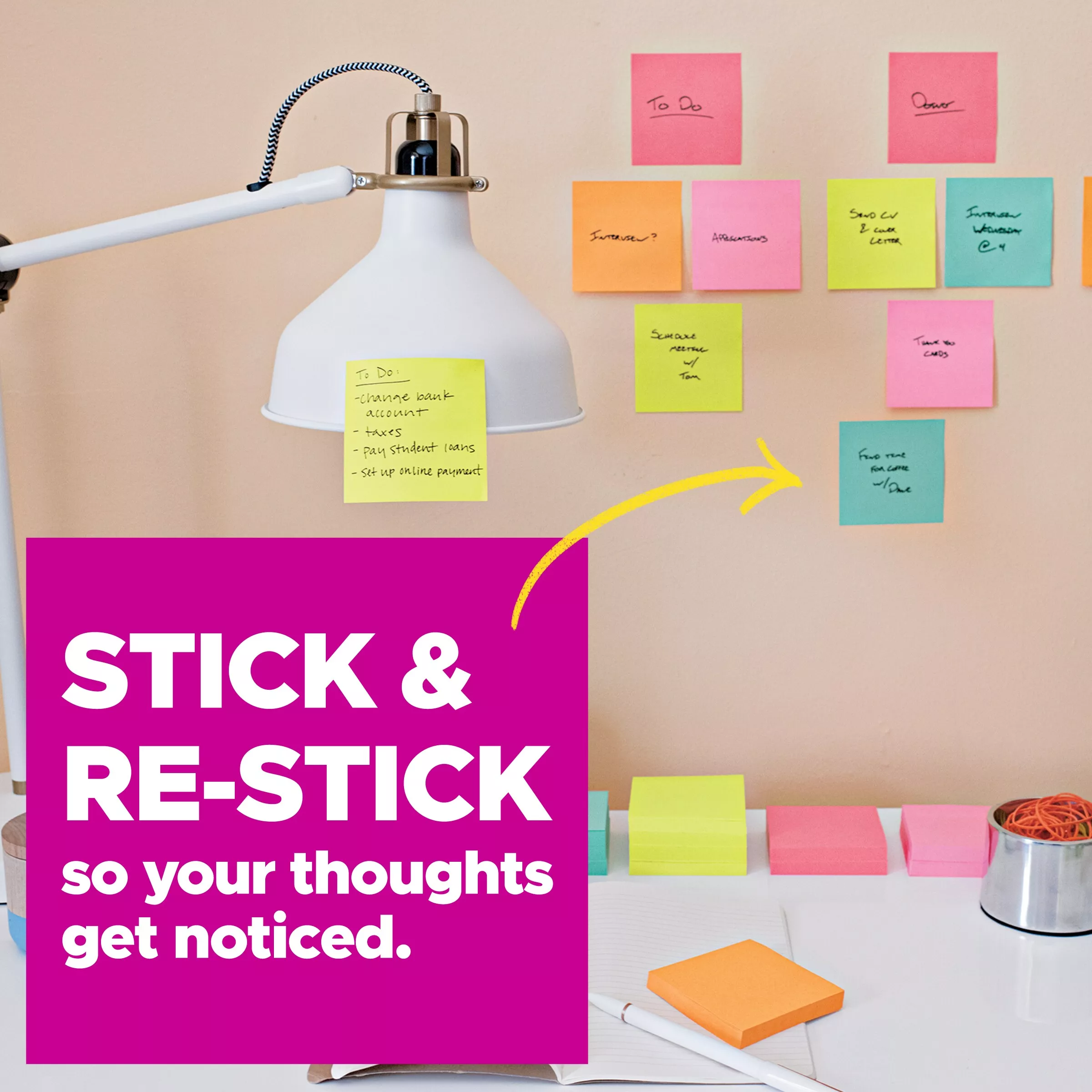 Product Number R440-WASS | Post-it® Super Sticky Dispenser Pop-up Notes Notes R440-WASS