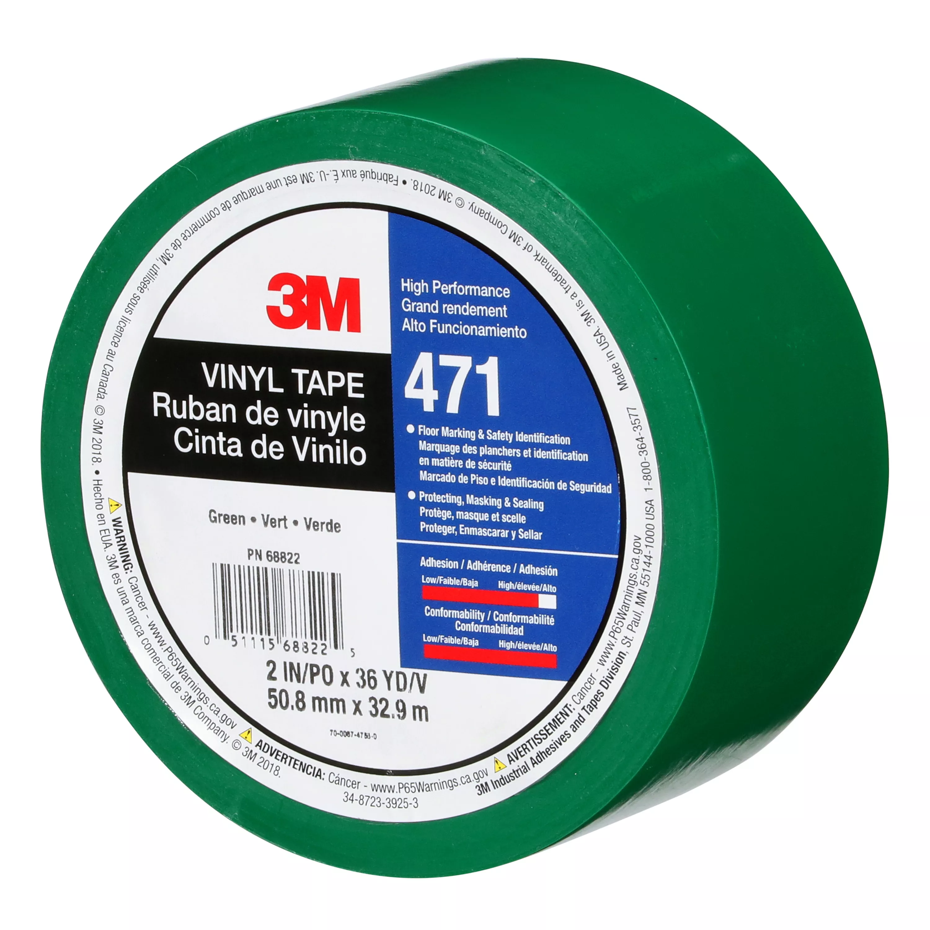 SKU 7010372679 | 3M™ Vinyl Tape 471