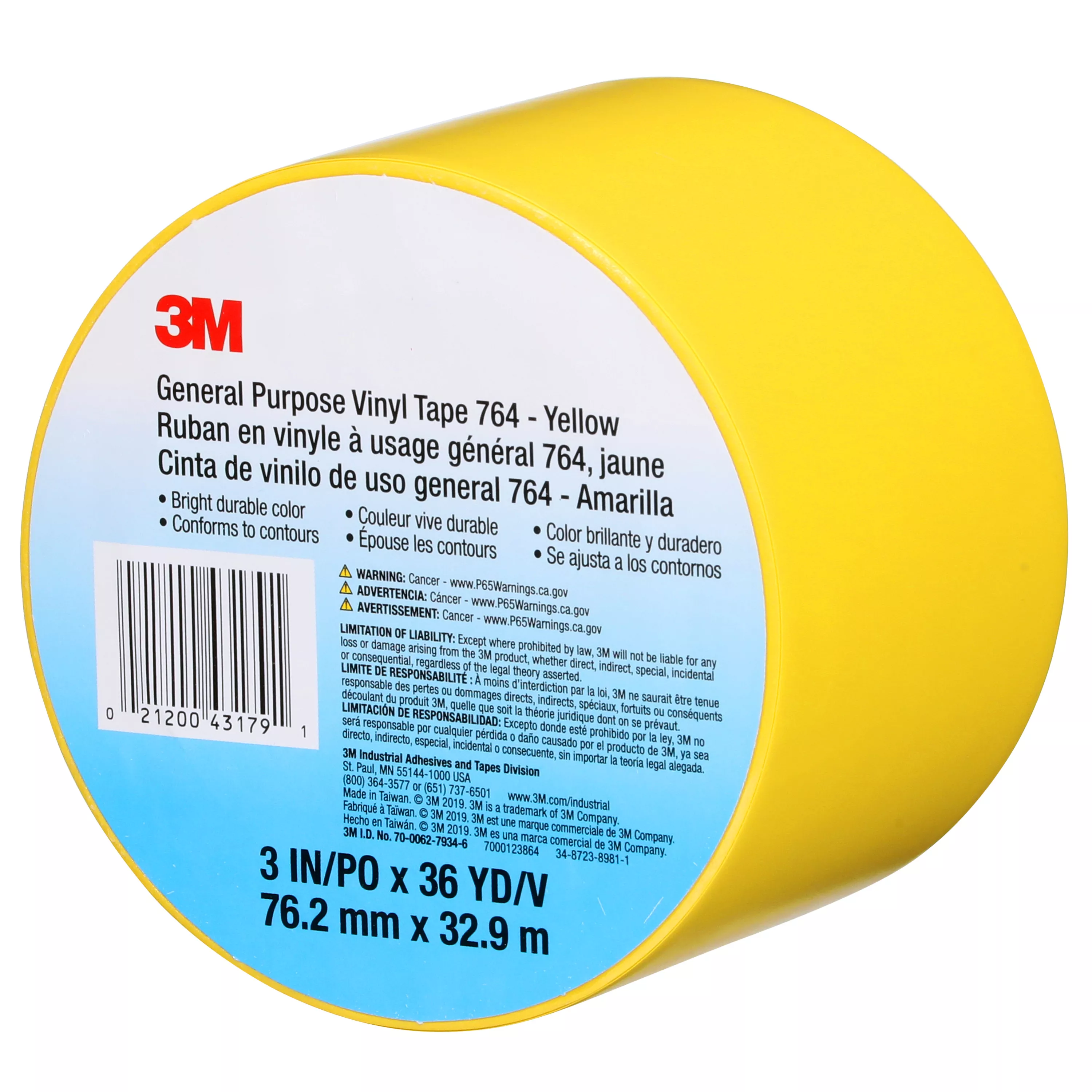 SKU 7000123864 | 3M™ General Purpose Vinyl Tape 764