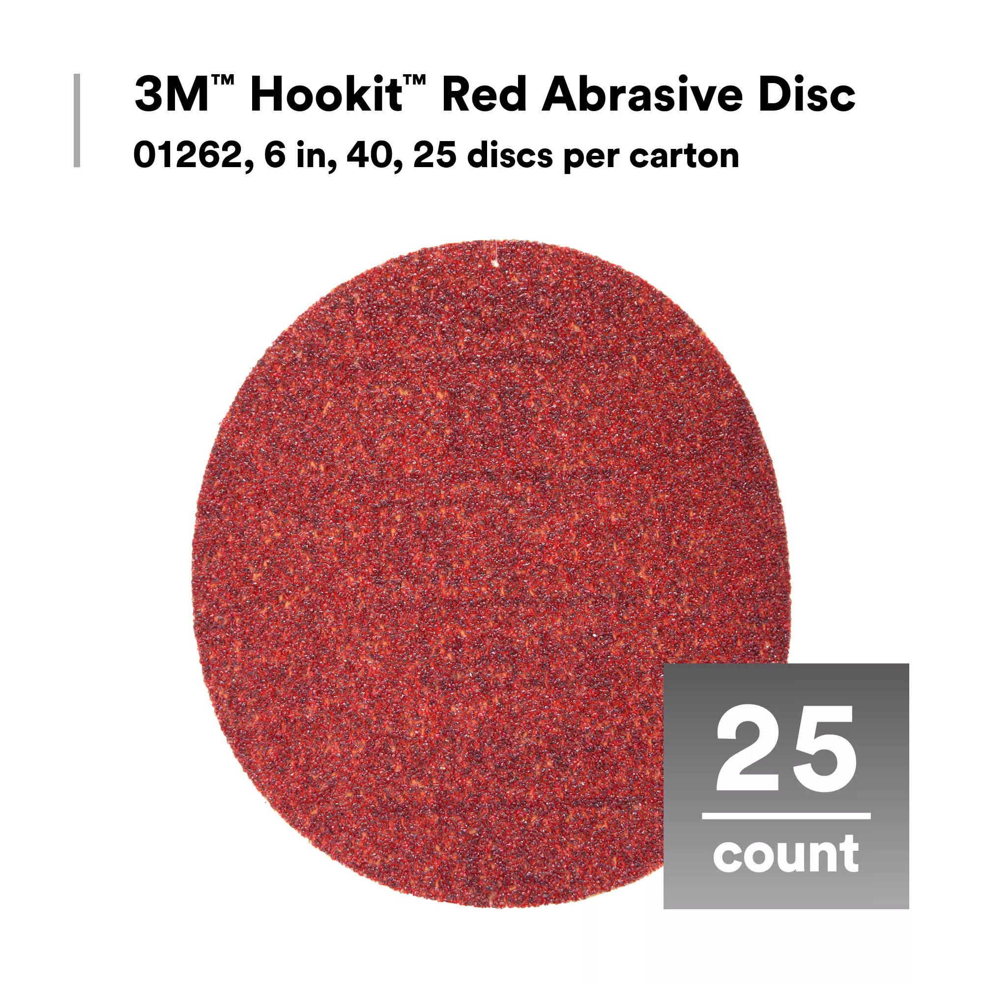 SKU 7000119789 | 3M™ Hookit™ Red Abrasive Disc