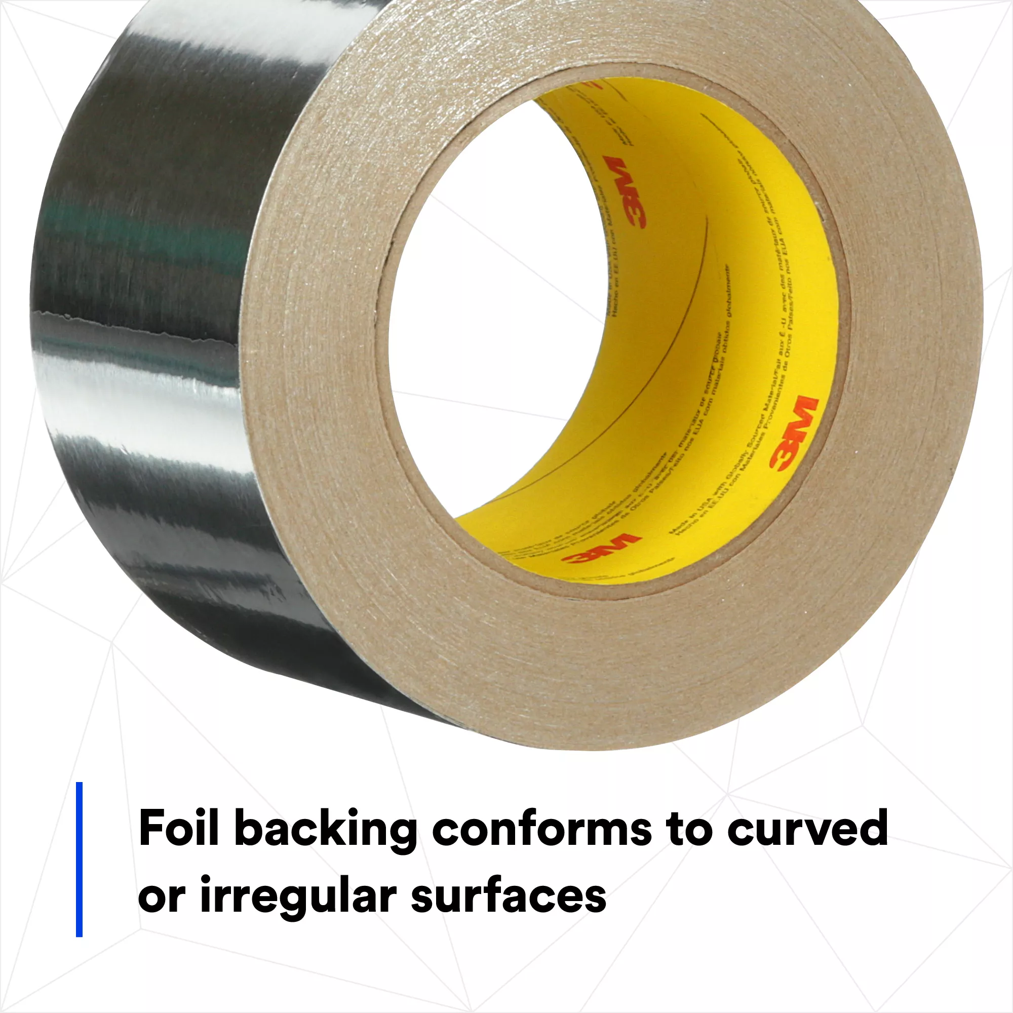 SKU 7100169857 | 3M™ Venture Tape™ Aluminum Foil Tape 1520CW