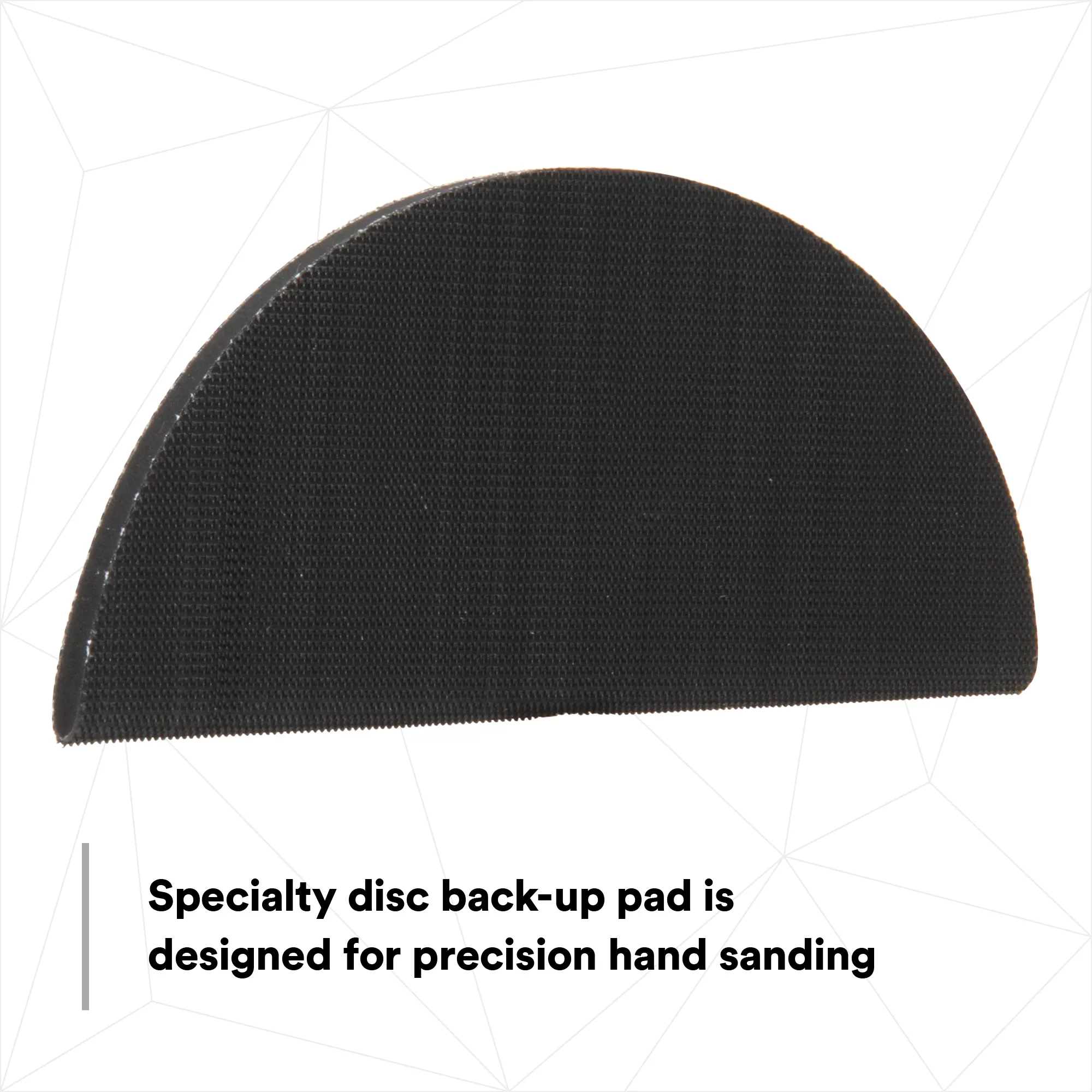 SKU 7000042724 | 3M™ Hookit™ Half Round Pad 05792