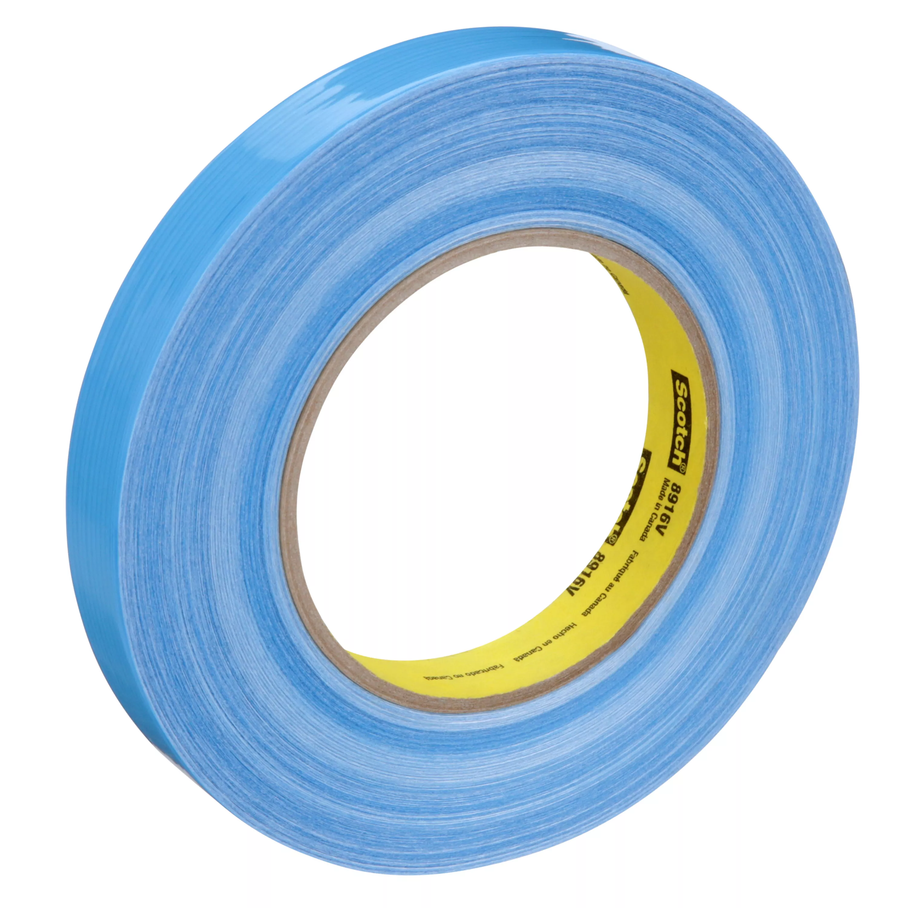 Scotch® Filament Tape 8916V, Blue, 18 mm x 55 m, 6.8 mil, 6.8 mil, 48
Roll/Case