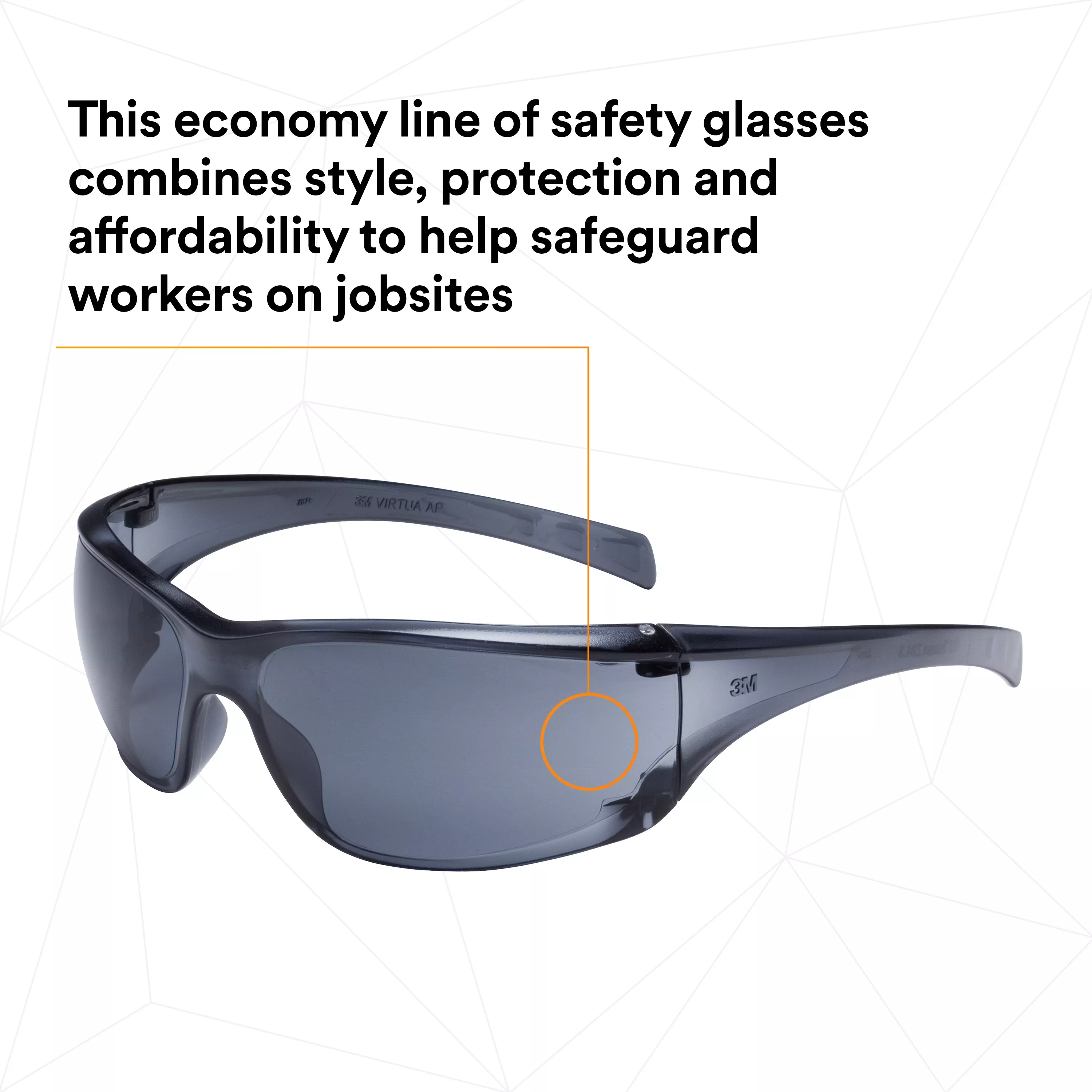 Product Number 11848-00000-20 | 3M™ Virtua™ AP Protective Eyewear 11848-00000-20