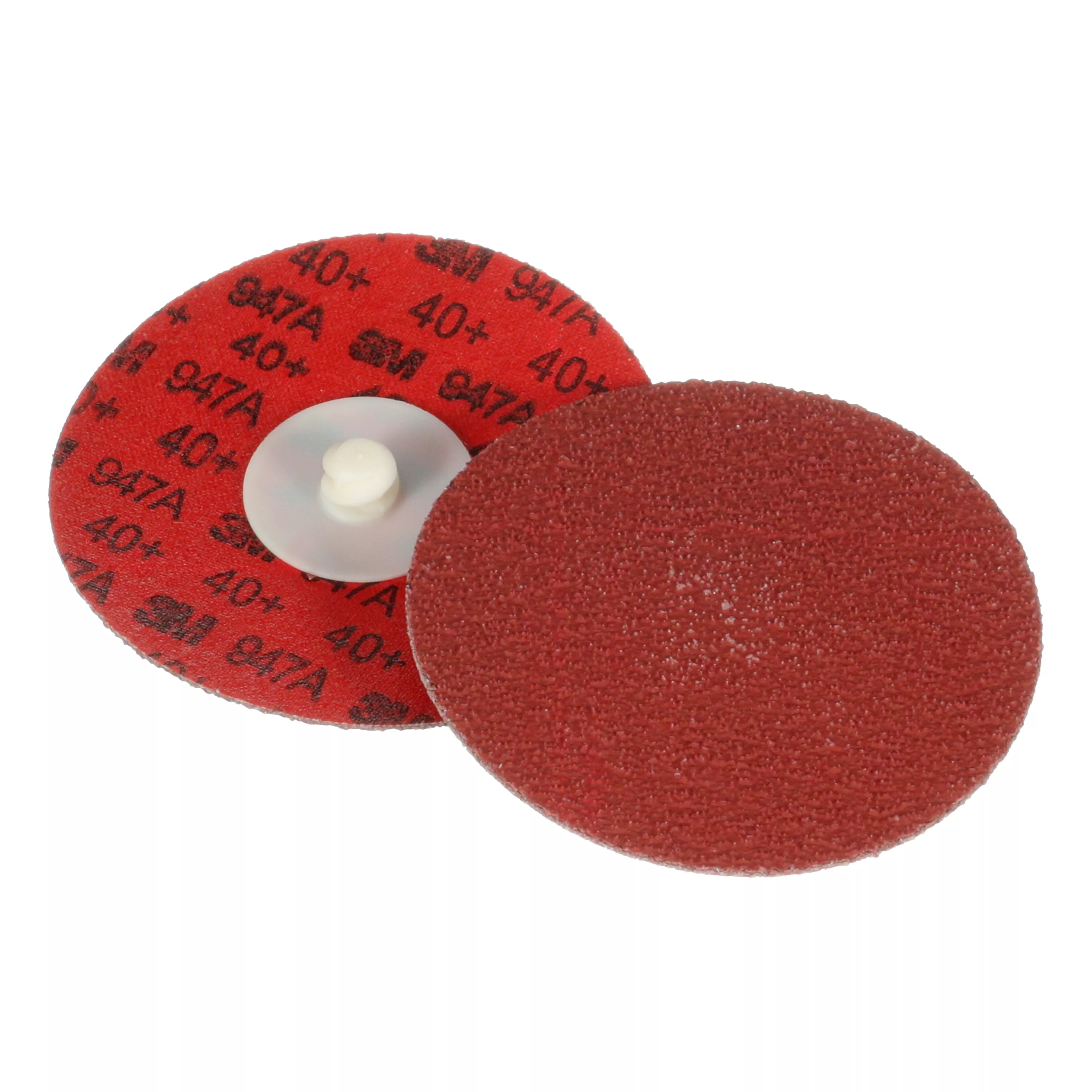 3M™ Cubitron™ II Roloc™ Durable Edge Disc 947A, 40+, X-weight, TR,
Maroon, 4 in, Die R400BB, 25/Carton, 100 ea/Case