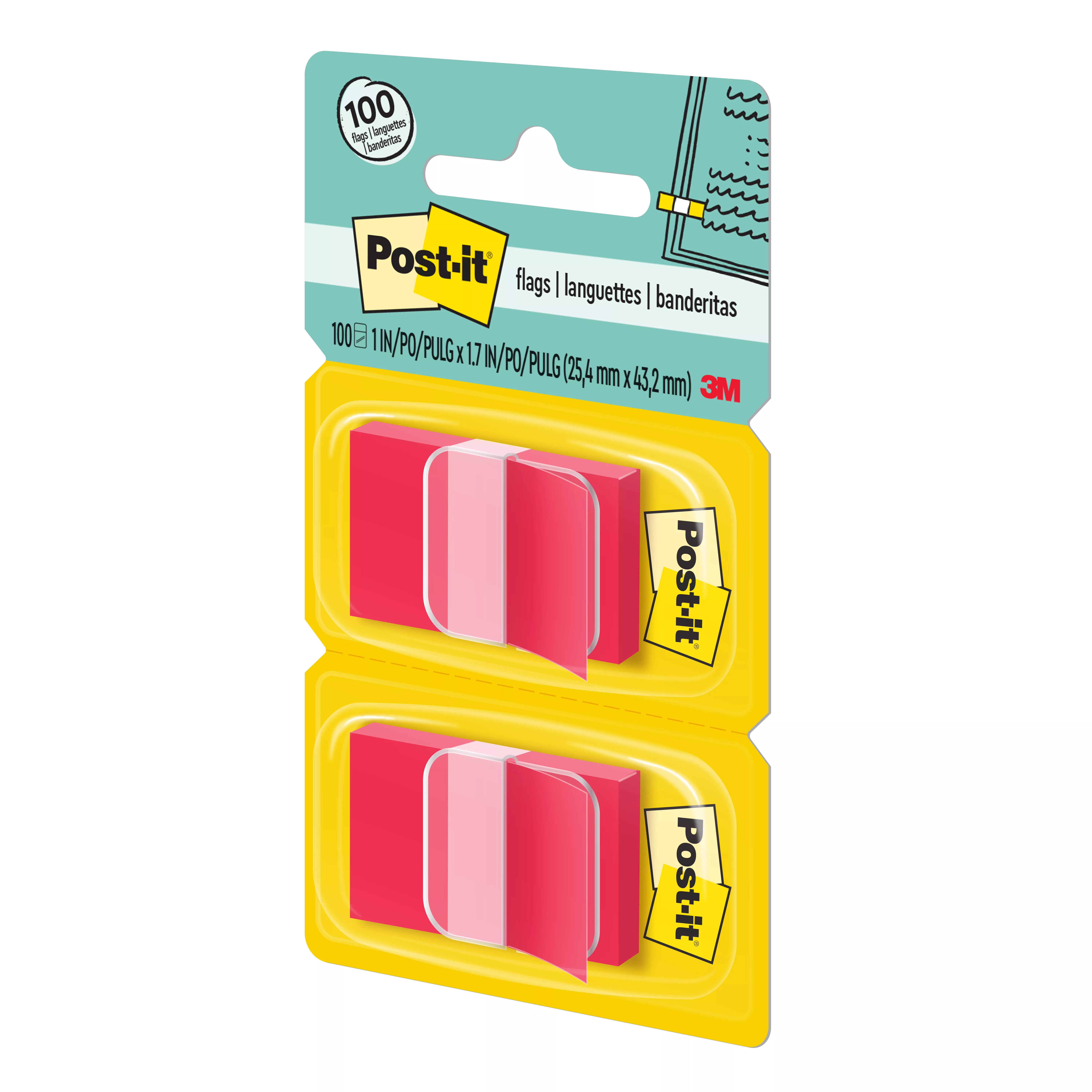 SKU 7000052456 | Post-it® Flags 680-RD2