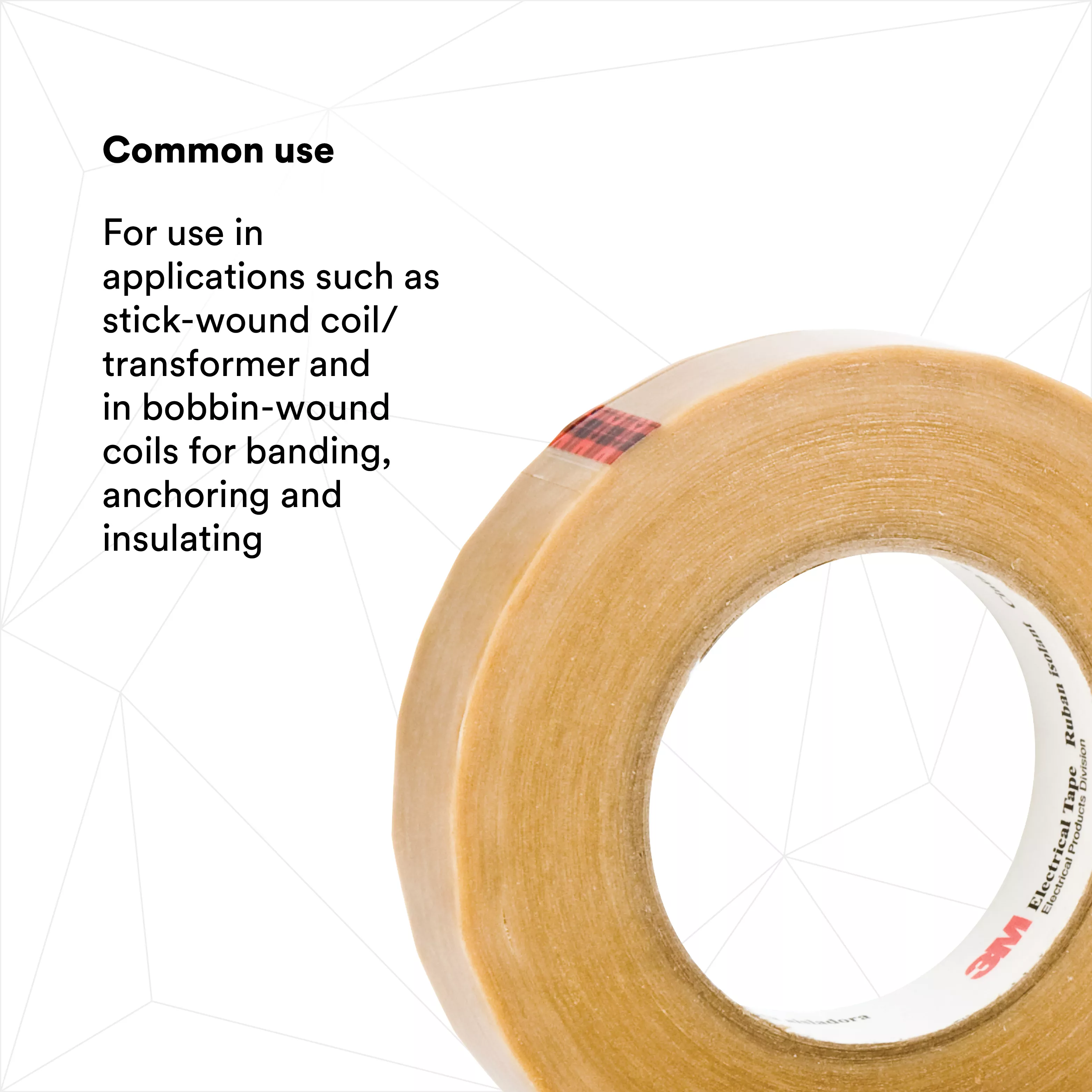 SKU 7010398243 | 3M™ Composite Film Electrical Tape 44HT