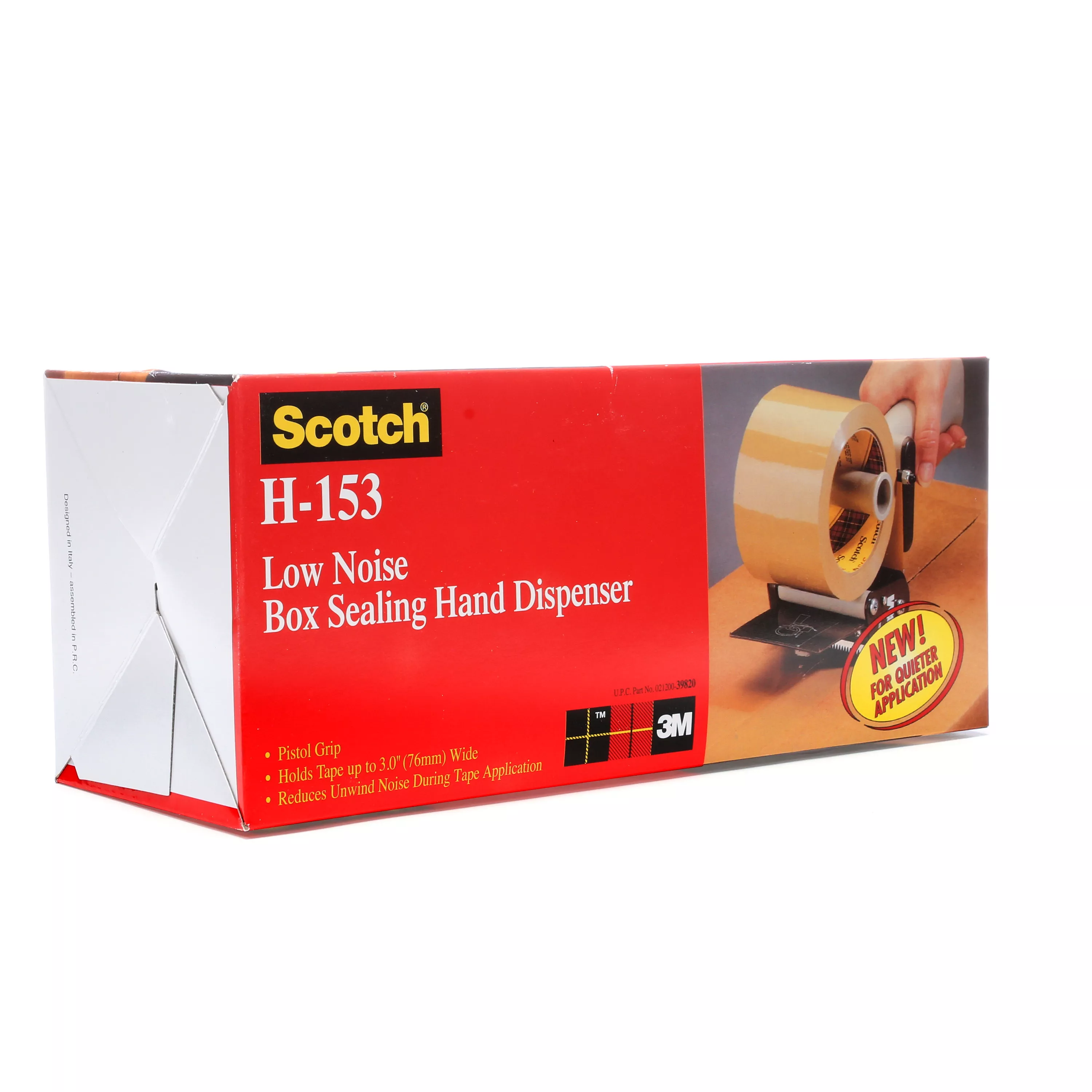 SKU 7000056830 | Scotch® Low Noise Box Sealing Tape Dispenser H153